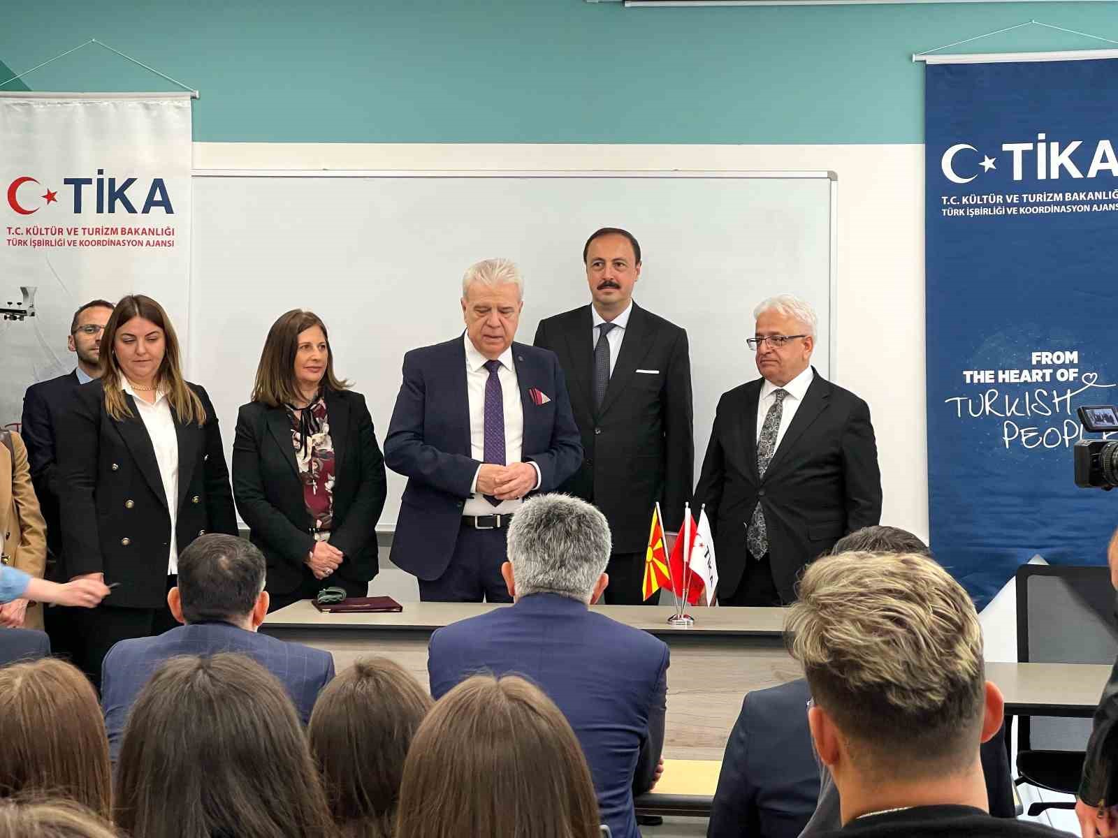 TİKA. Kuzey Makedonya’da Türkçe eğitim sınıflarını yeniliyor