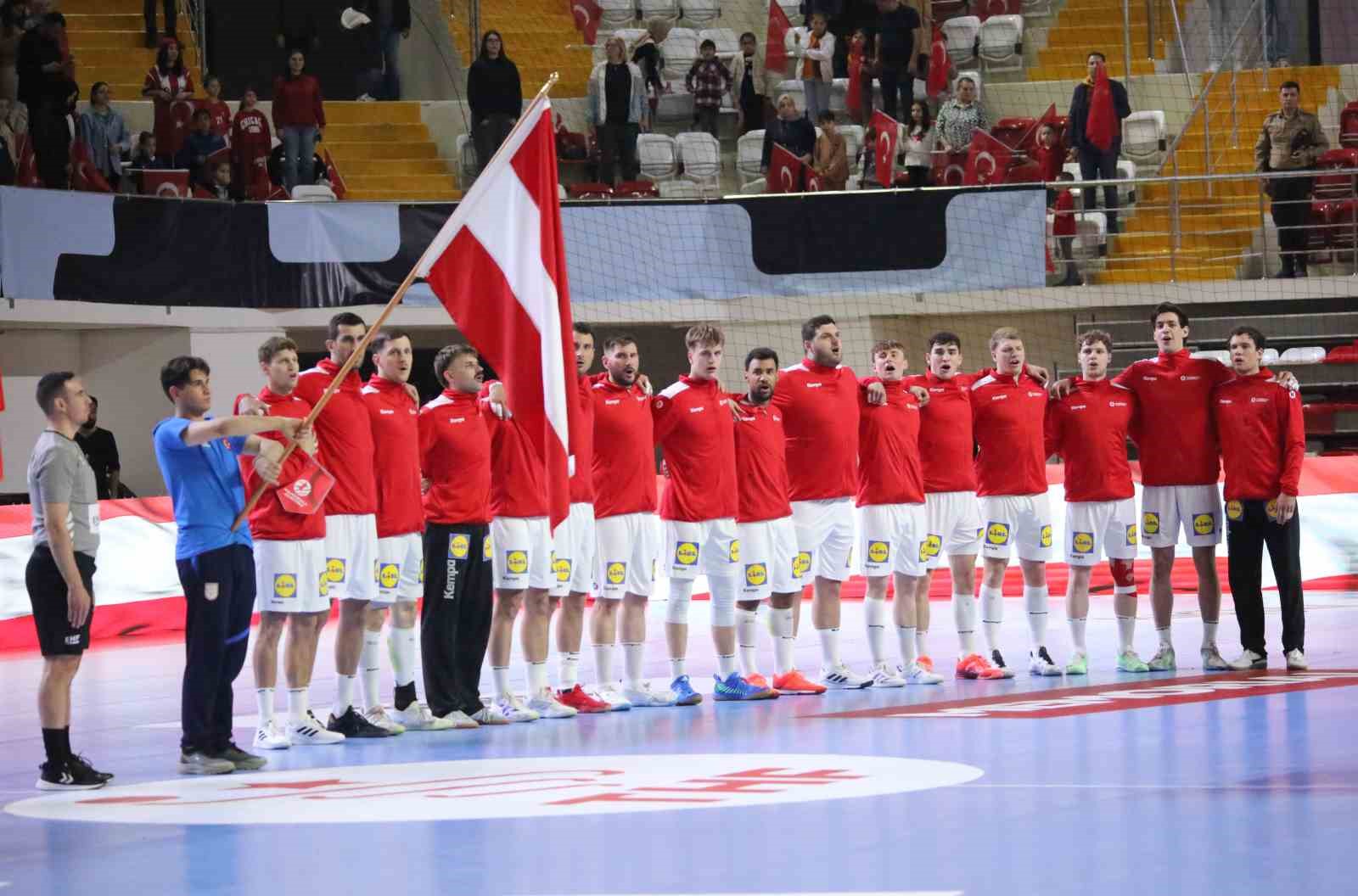 A Milli Erkek Hentbol Takımı, Avusturya’ya 34-29 mağlup oldu