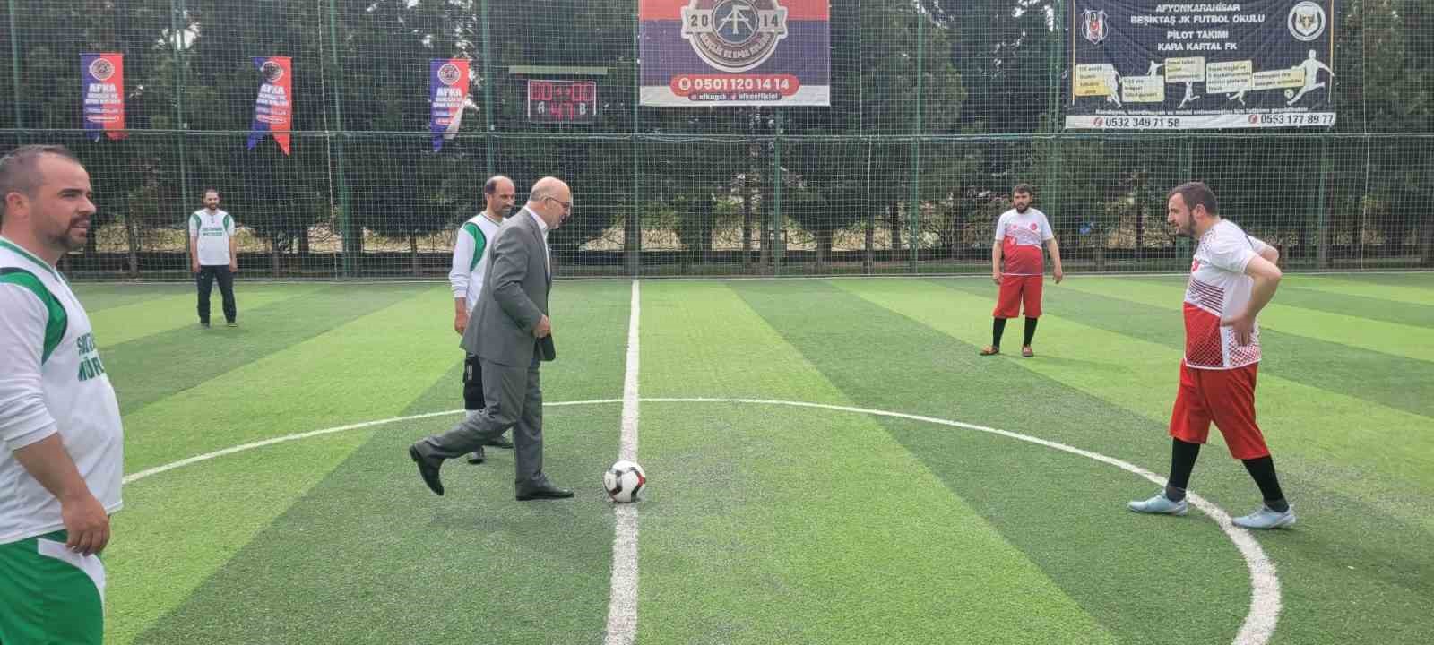 Müftülükler arası futbol turnuvası başladı