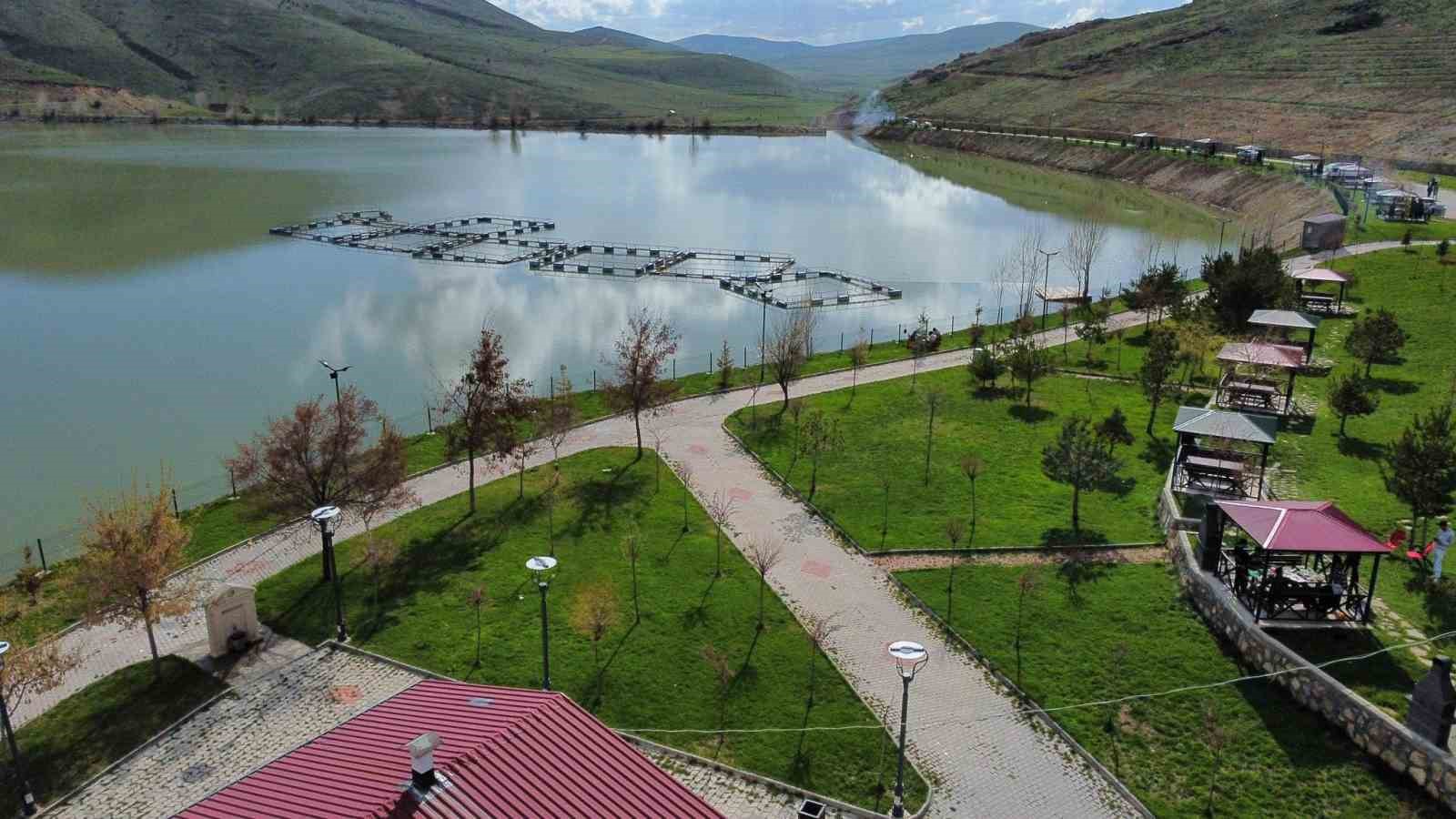 Gökçedere Göleti’nin su seviyesi yağışlardan sonra yükseldi
