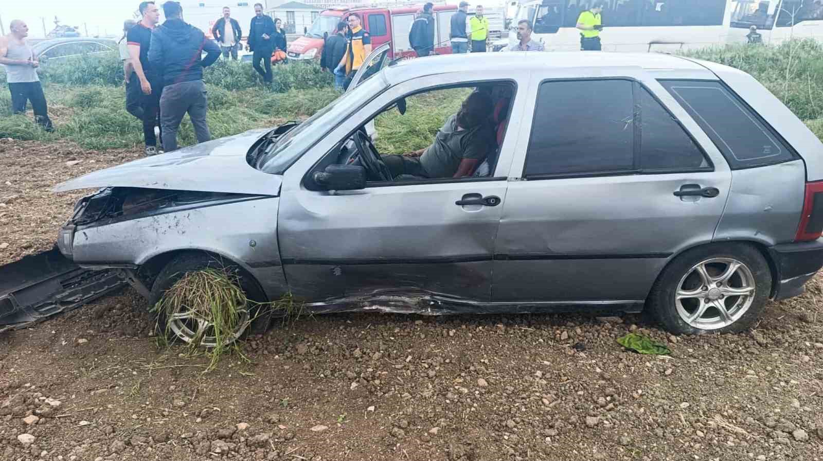 Babaeski&rsquo;de trafik kazası: 1 yaralı
