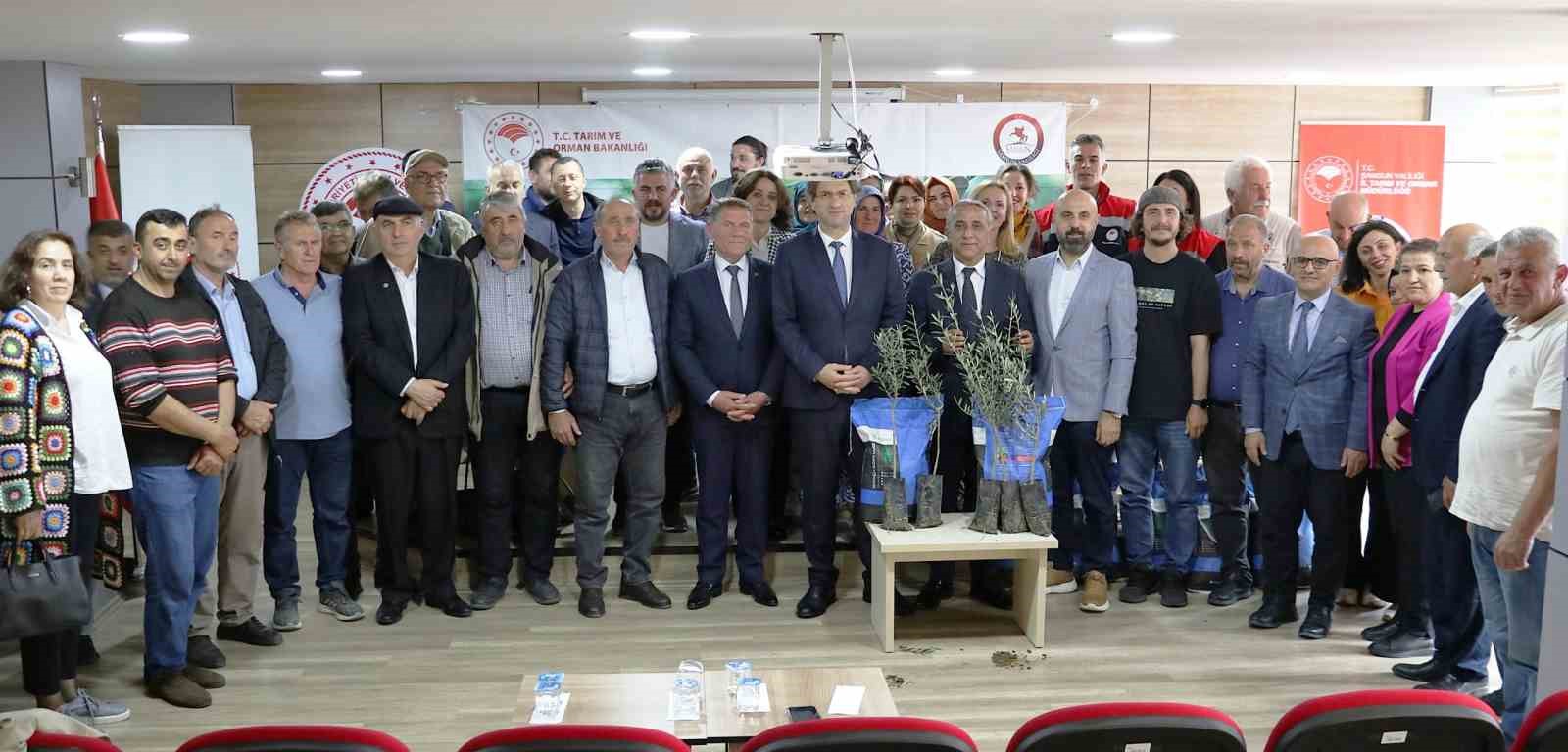 Samsun’da sorgum sudan otu tohum teslim töreni