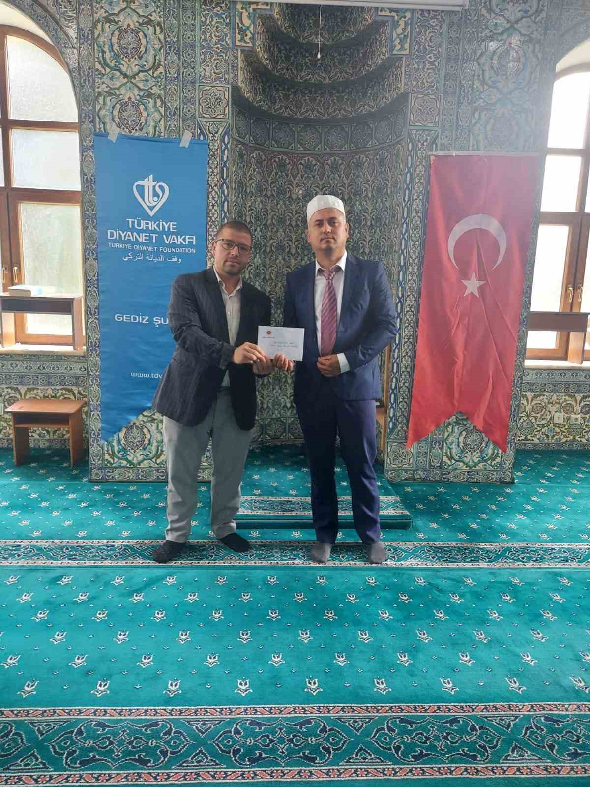 Gediz&rsquo;de din g&ouml;revlileri "Ezanı G&uuml;zel Okuma" yarışmasında bir araya geldi
