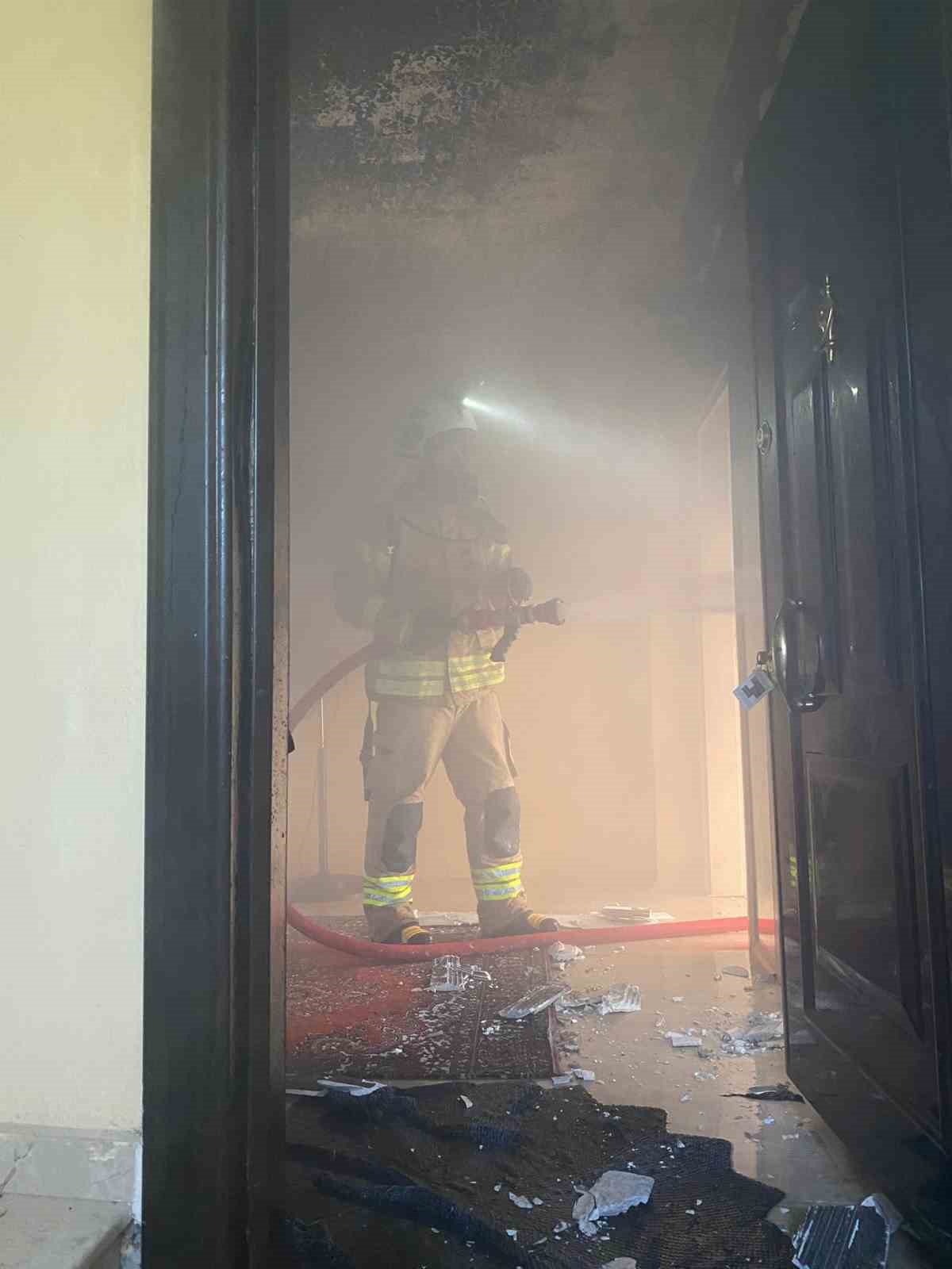 Sinop’ta yangın paniği