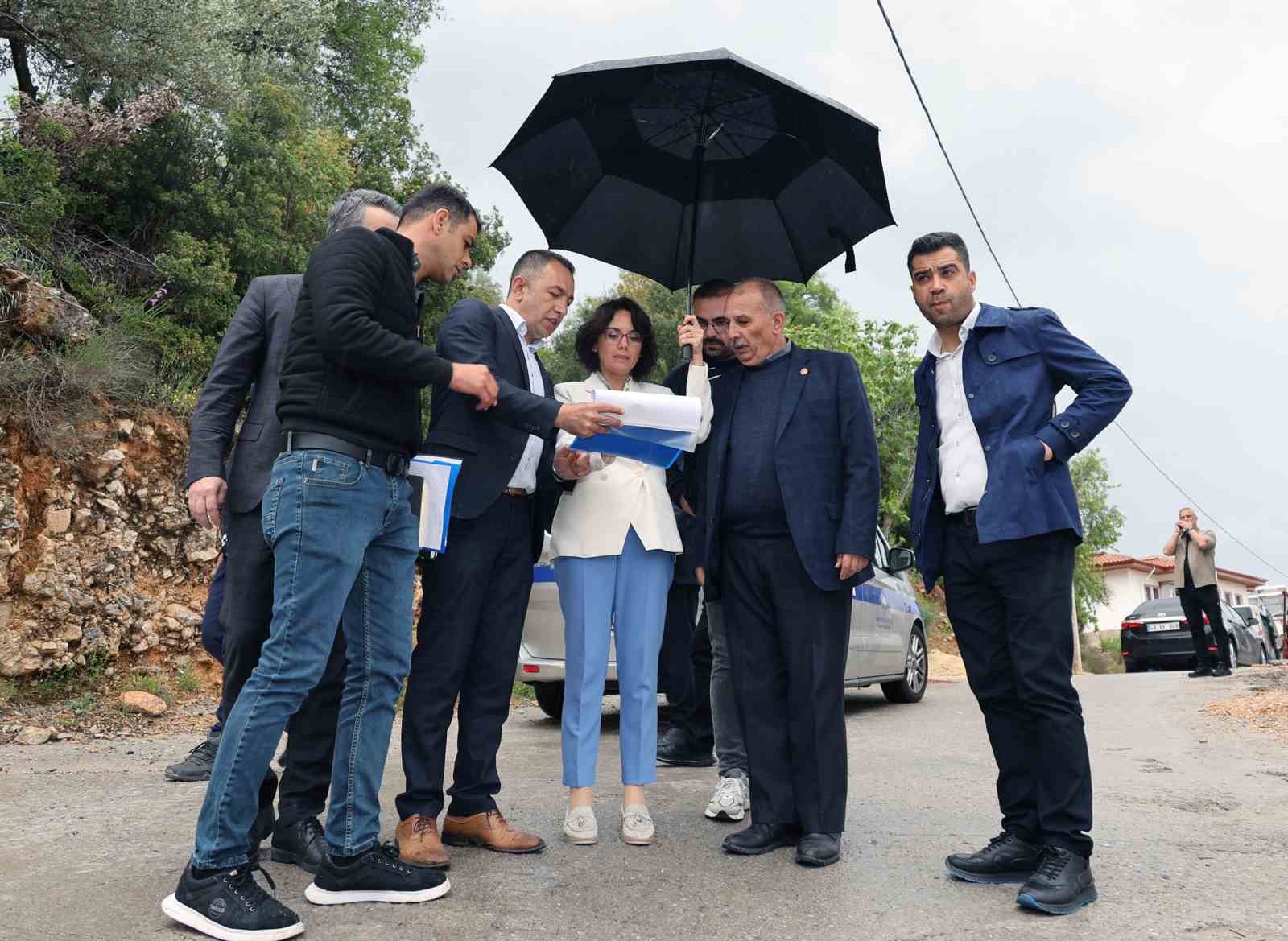 Başkan K&ouml;ksal Aras inceledi, &ccedil;alışmalar kısa s&uuml;rede başlayacak
