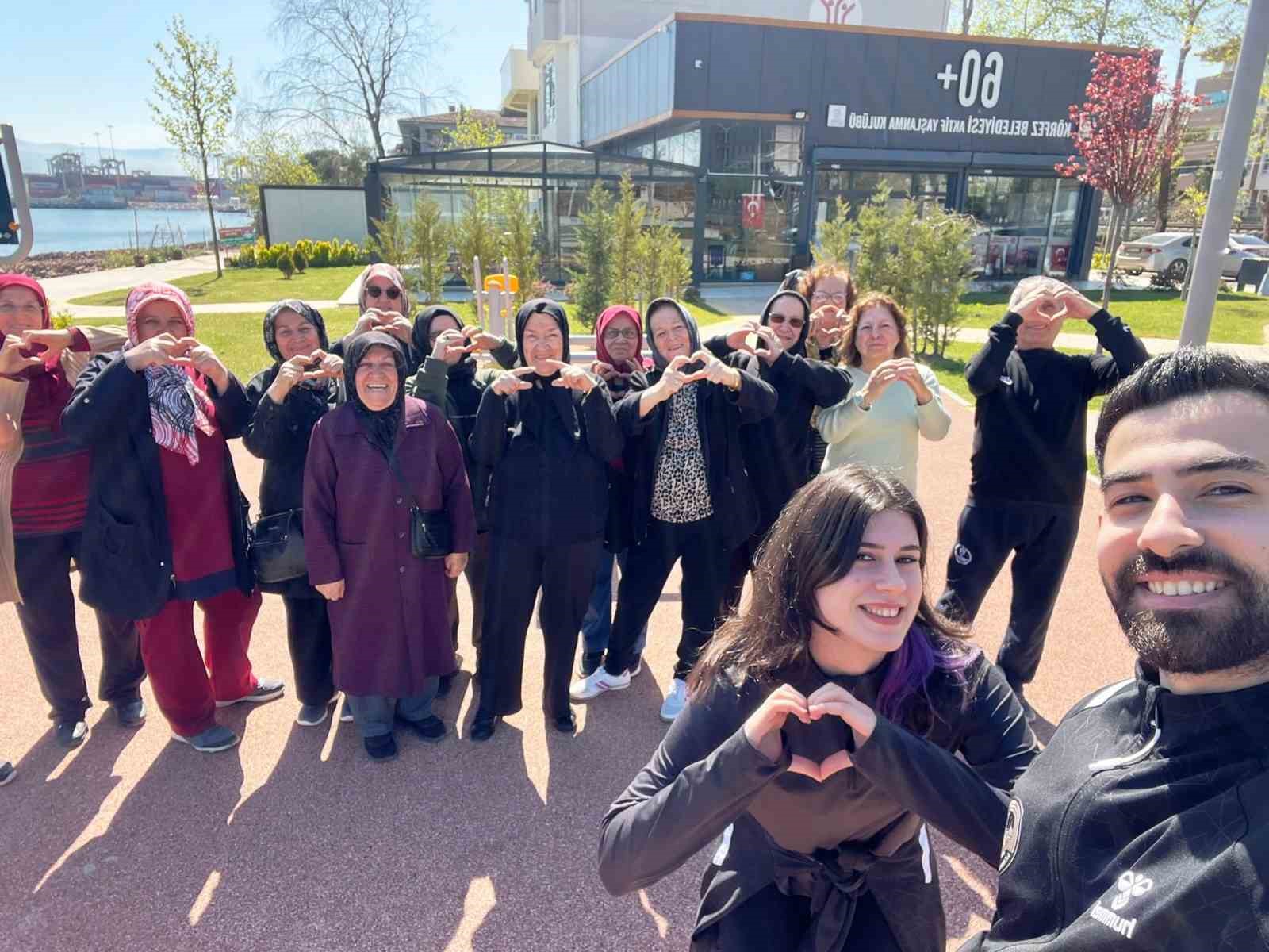 60+ Aktif Yaşlanma Kulübü sağlıklı kalma noktası oldu
