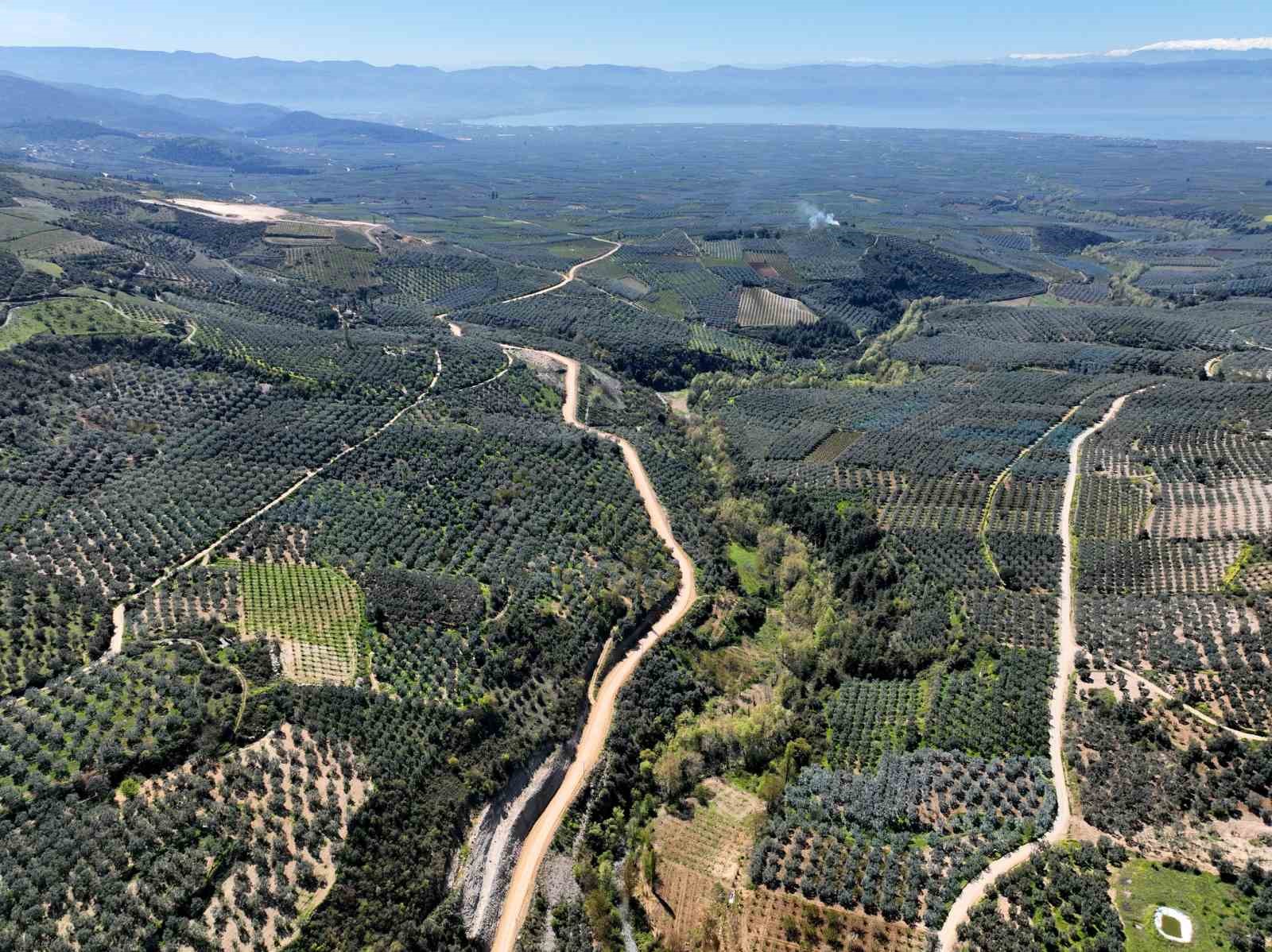 İznik Barajı 61 bin dekar araziye can suyu olacak