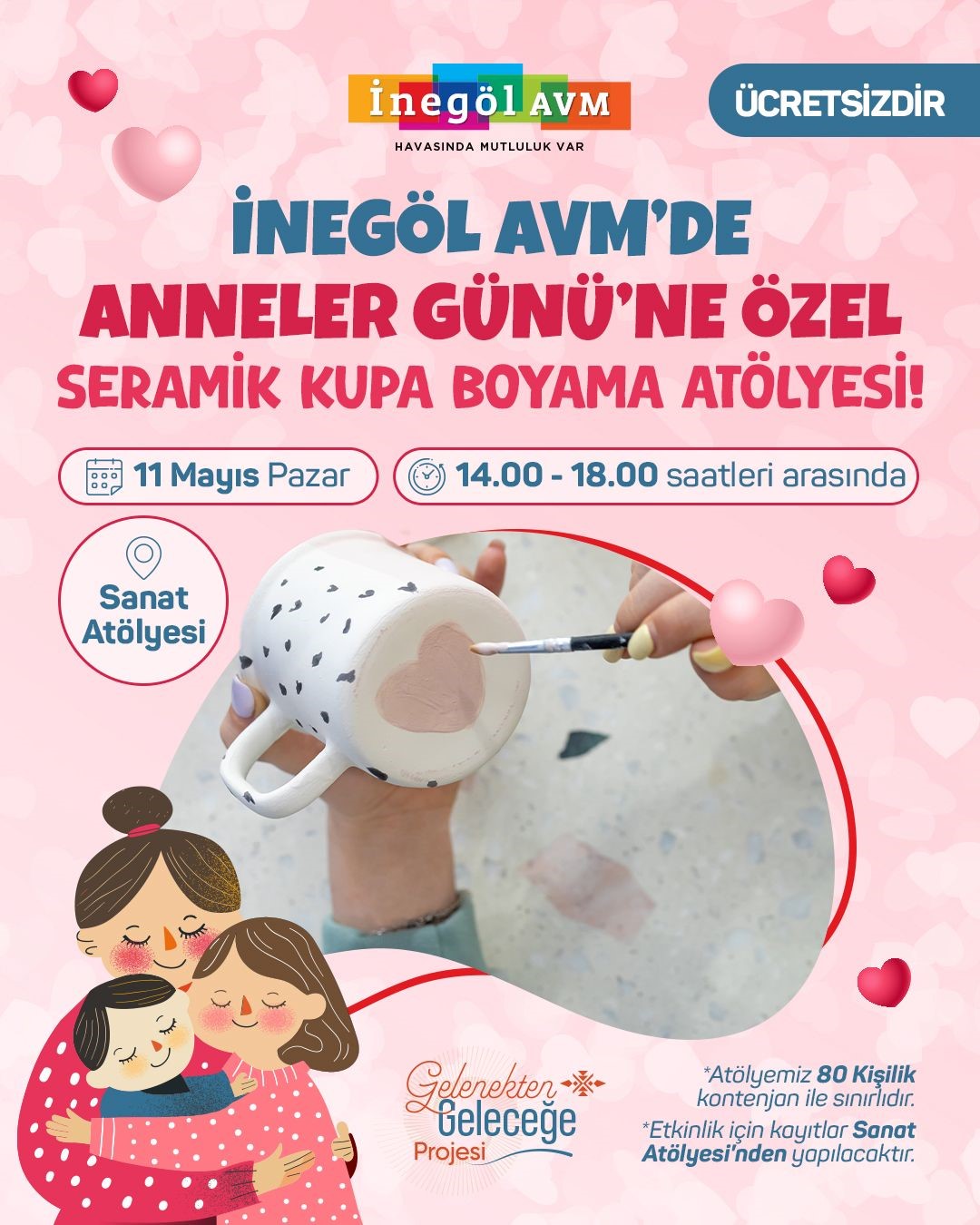 İneg&ouml;l AVM&rsquo;de 19 Mayıs coşkusu
