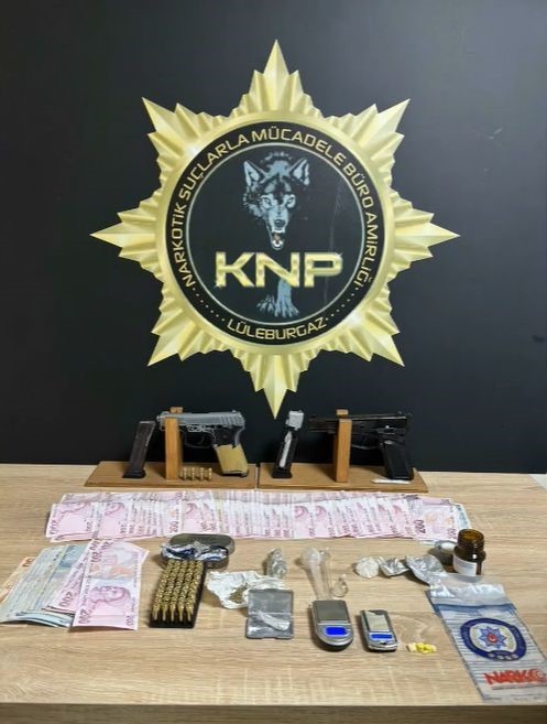 Kırklareli’nde uyuşturucu operasyonu: 7 gözaltı