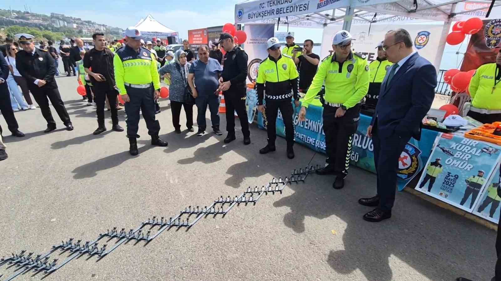 Tekirdağ’da Trafik Güvenliği Haftası etkinliği düzenlendi