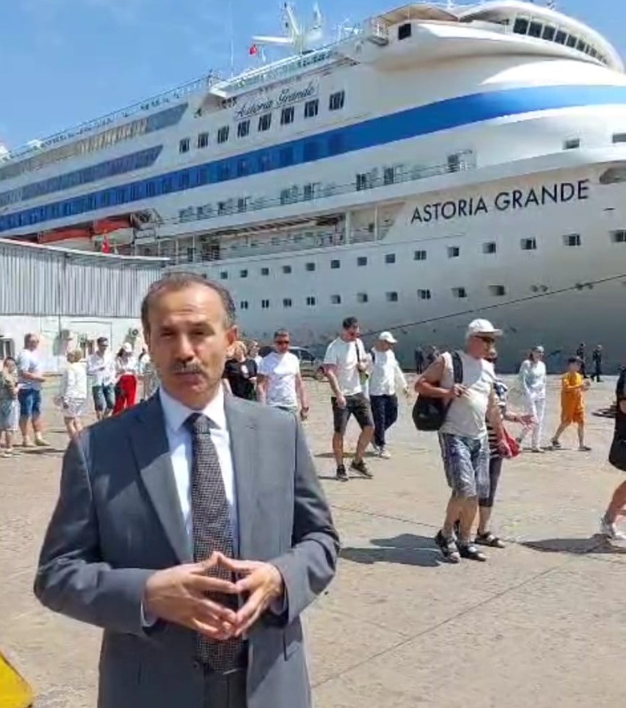 Sezonun ilk kruvaziyeri Samsun&rsquo;da
