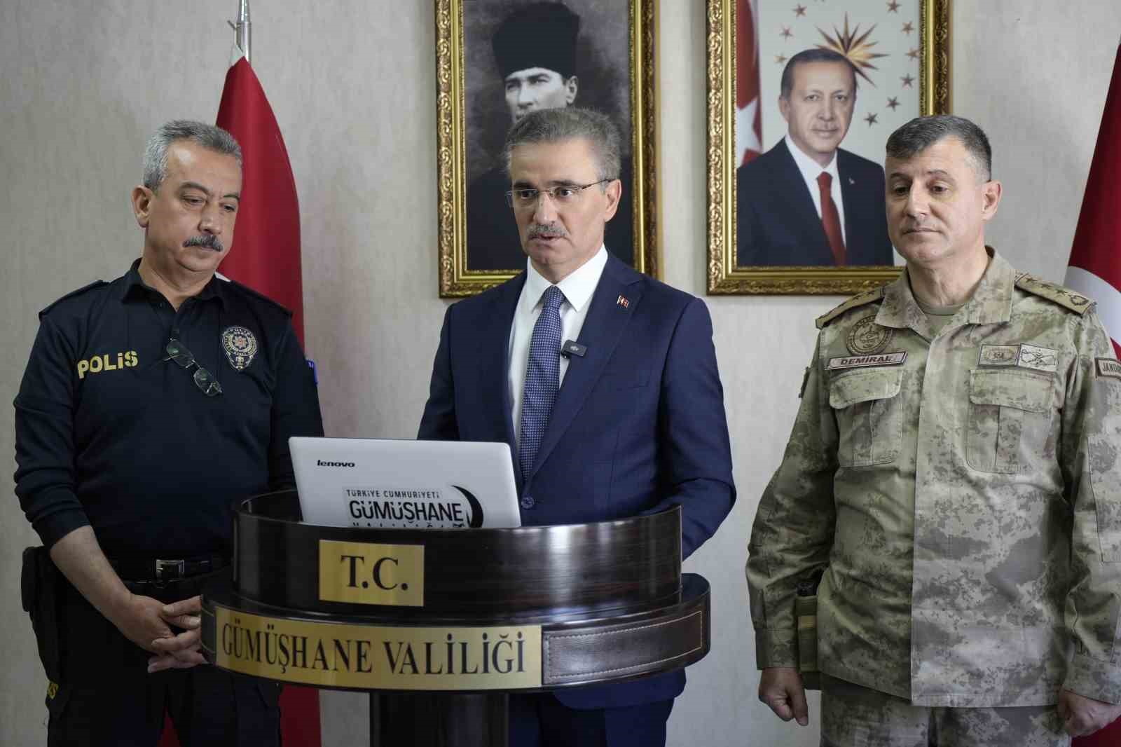 Gümüşhane’de Nisan ayı asayiş bilgilendirme toplantısı gerçekleştirildi
