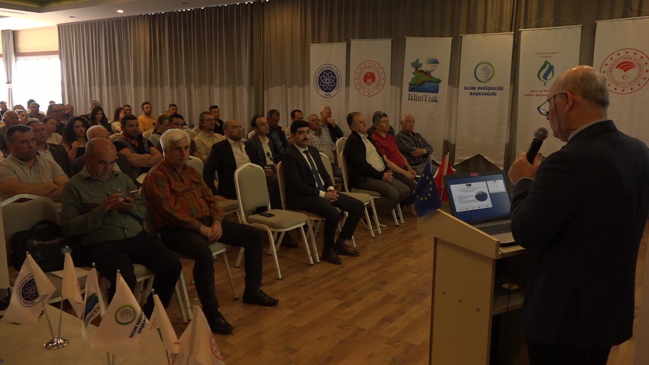 Prof. Dr. Konukcu: "Türkiye Akdeniz iklim kuşağında ve iklim değişiminde en fazla etkilenecek ülkeler arasında yer alıyor"

