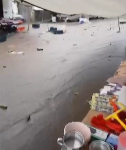 Kahramanmaraş’ta sağanak ve dolu etkili oldu
