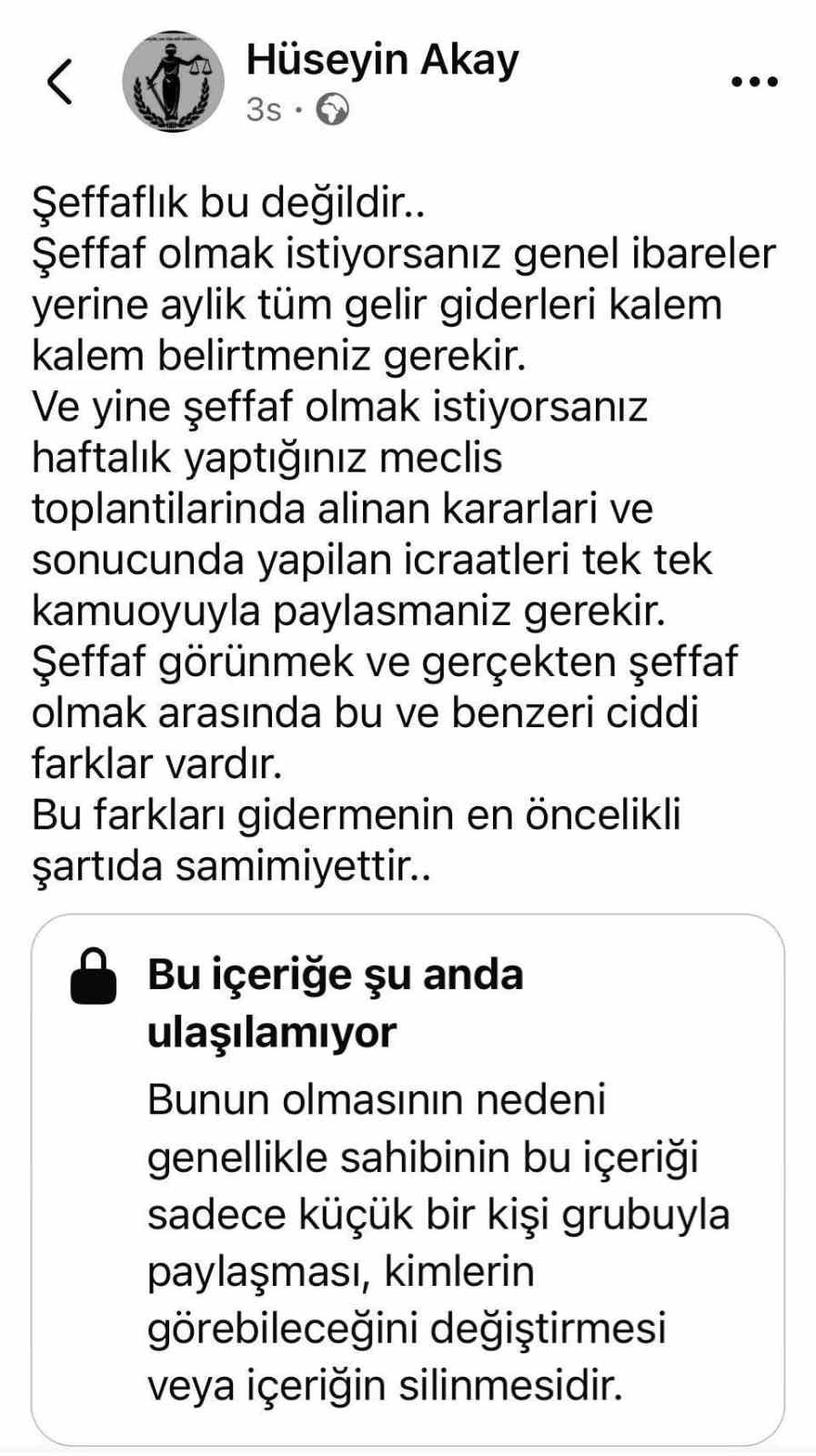 Sosyal medyadan engellenen avukat belediyeye dava a&ccedil;tı
