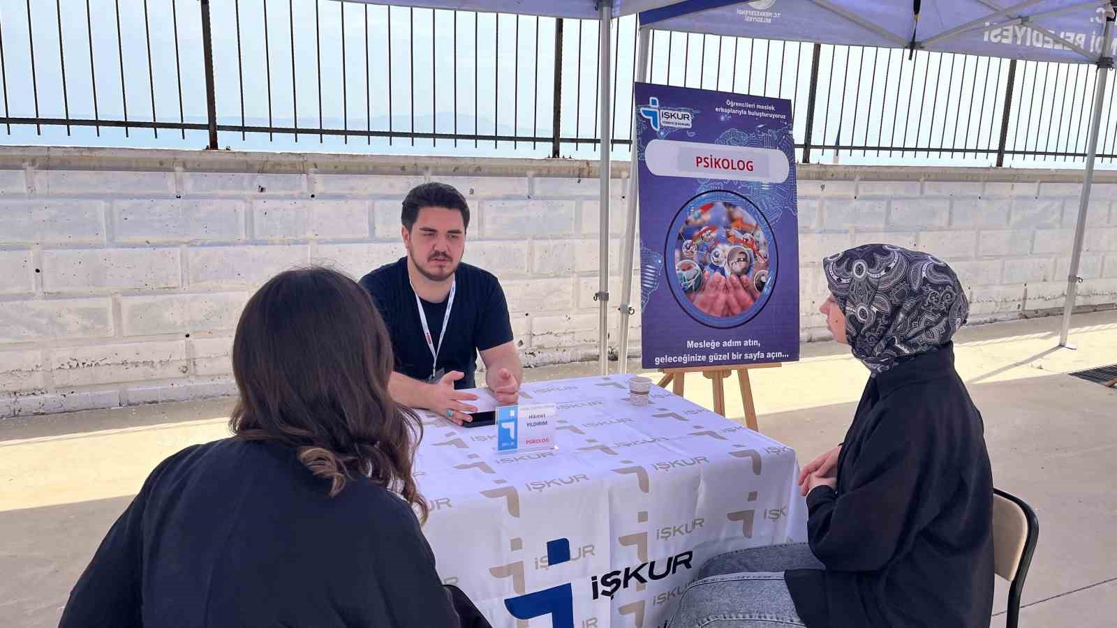 Denizli&rsquo;de lise &ouml;ğrencilerine meslekler tanıtdı
