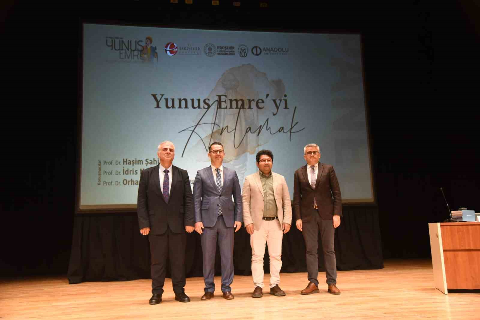 Anadolu Üniversitesinde Yunus Emre Haftası etkinlikleri devam ediyor