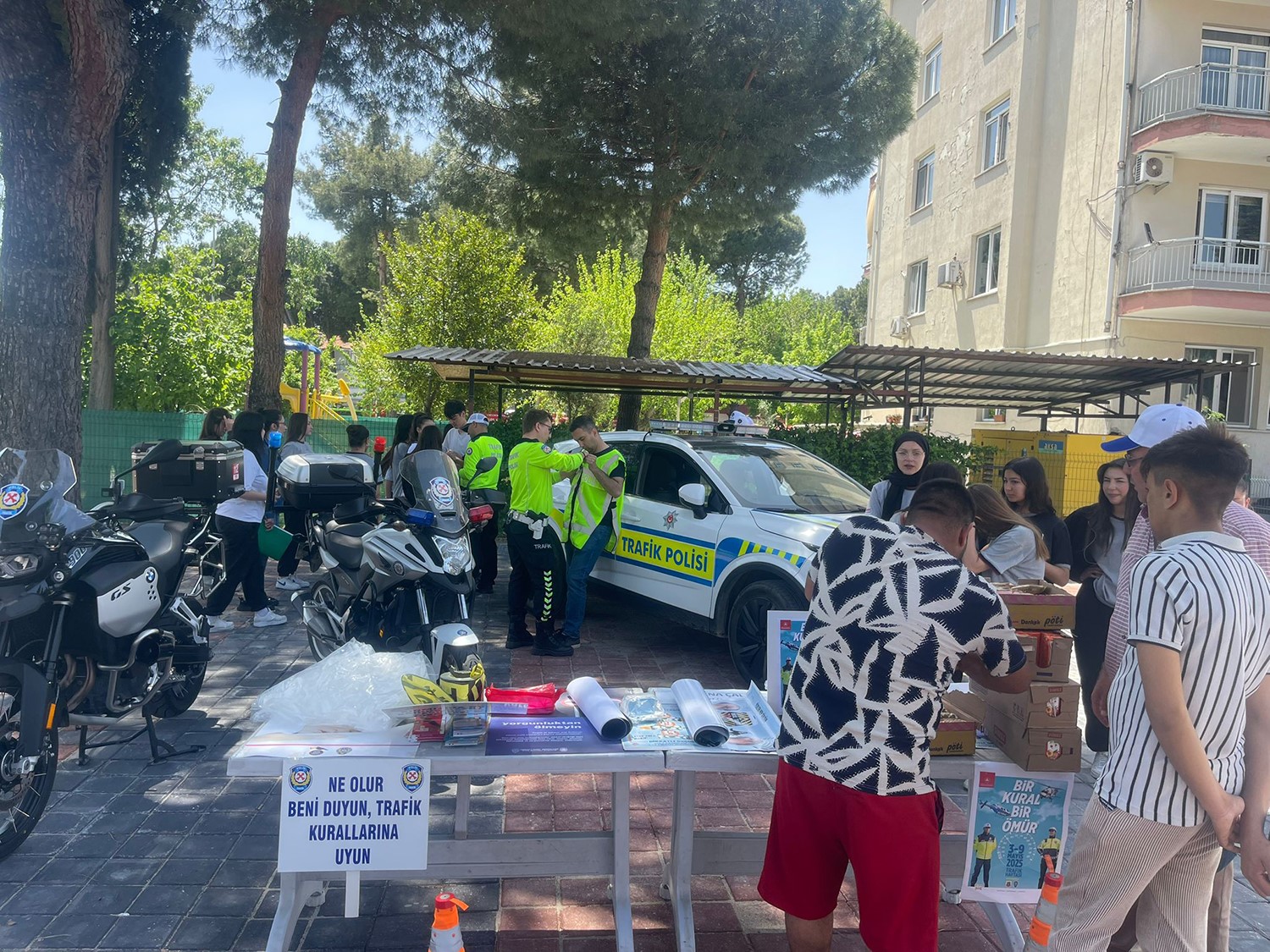 Kula&rsquo;da emniyet kemerinin &ouml;nemi sim&uuml;lasyon aracı ile anlatıldı
