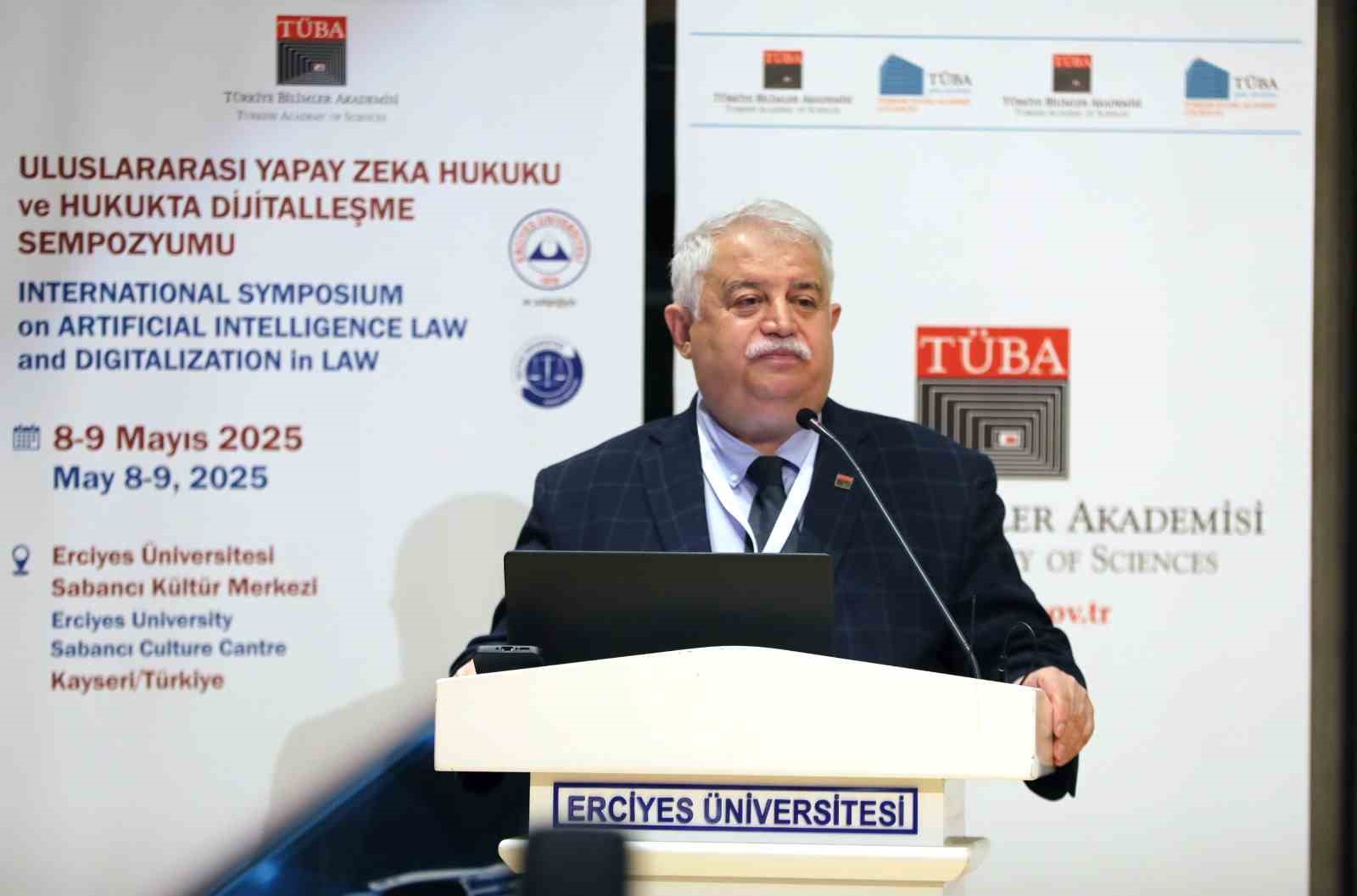 Erciyes &Uuml;niversitesi&rsquo;nde &rsquo;Uluslararası Yapay Zeka Hukuku ve Hukukta Dijitalleşme Sempozyumu&rsquo; d&uuml;zenlendi

