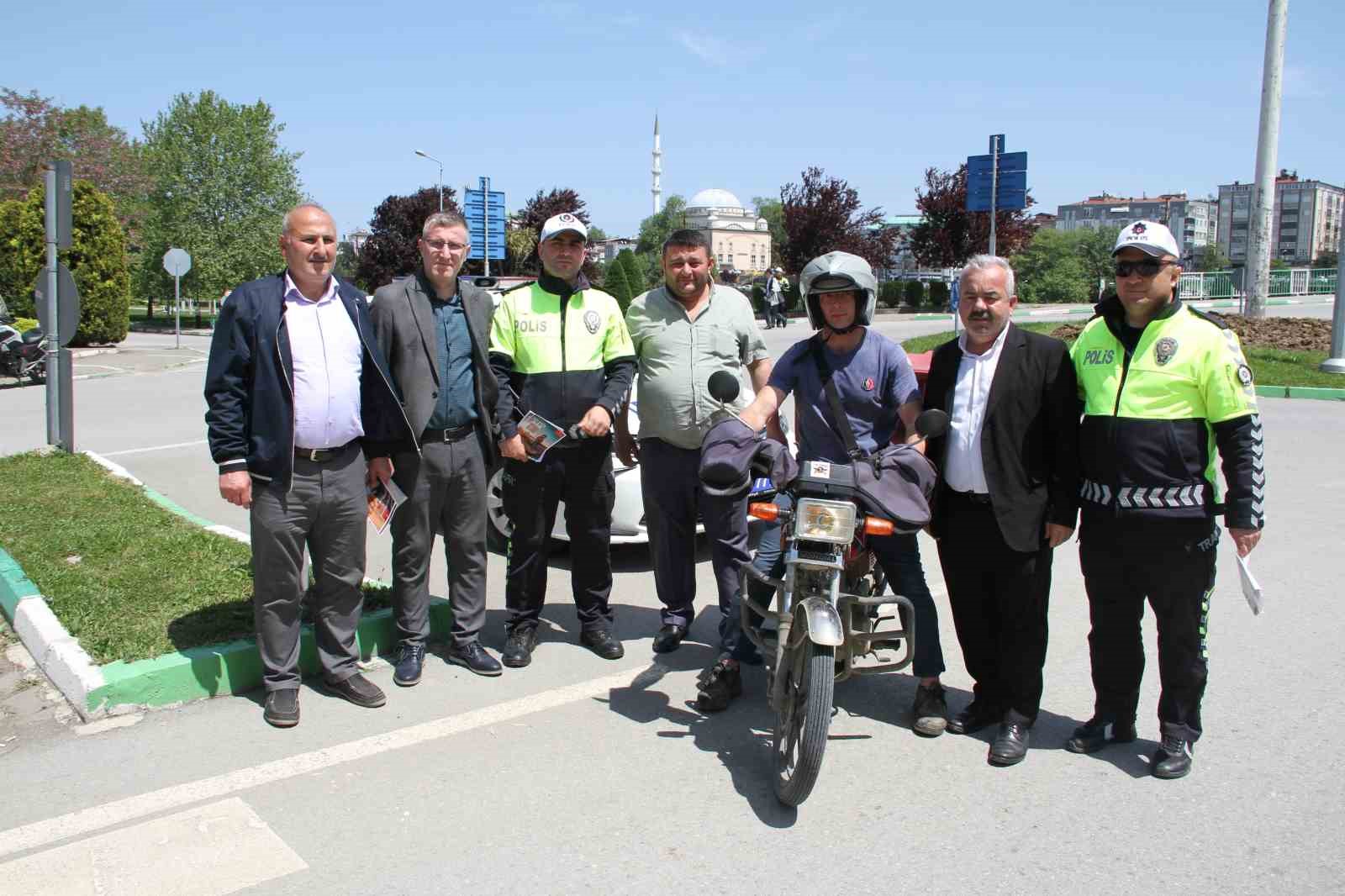 Çarşamba’da "Bir Kural Bir Ömür" uygulaması