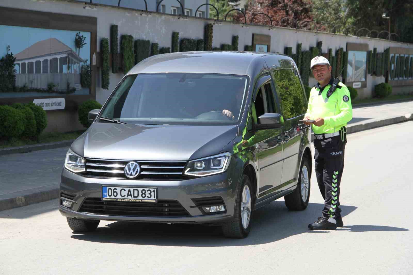 &Ccedil;arşamba&rsquo;da "Bir Kural Bir &Ouml;m&uuml;r" uygulaması
