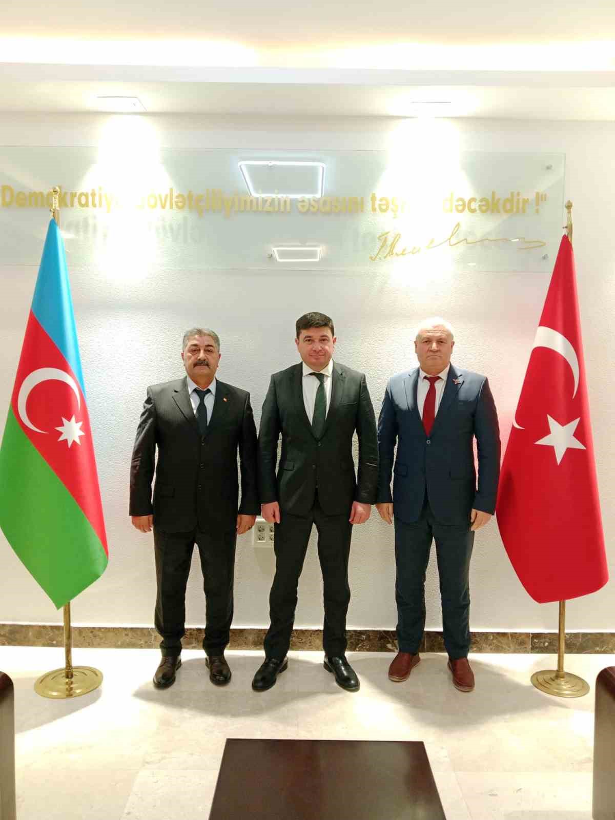 ASİMDER&rsquo;den Başkonsolos Aliyev&rsquo;e ziyaret
