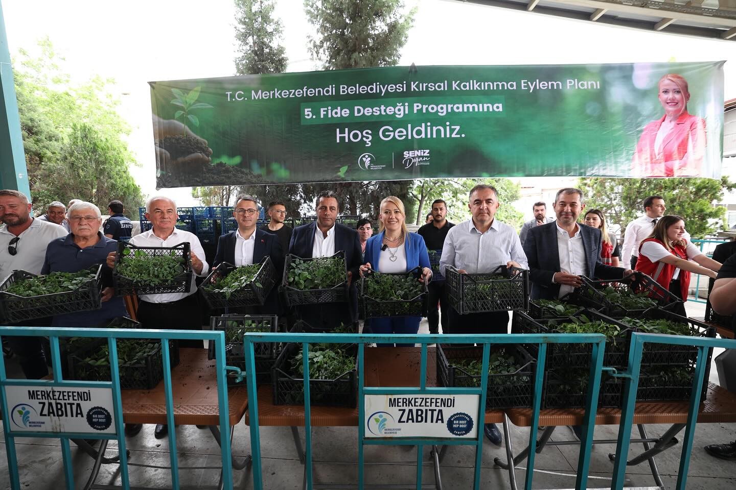 Başkan Doğan, ""Çiftçilerimize destek, topraklarımıza bereket olmaya devam ediyoruz"