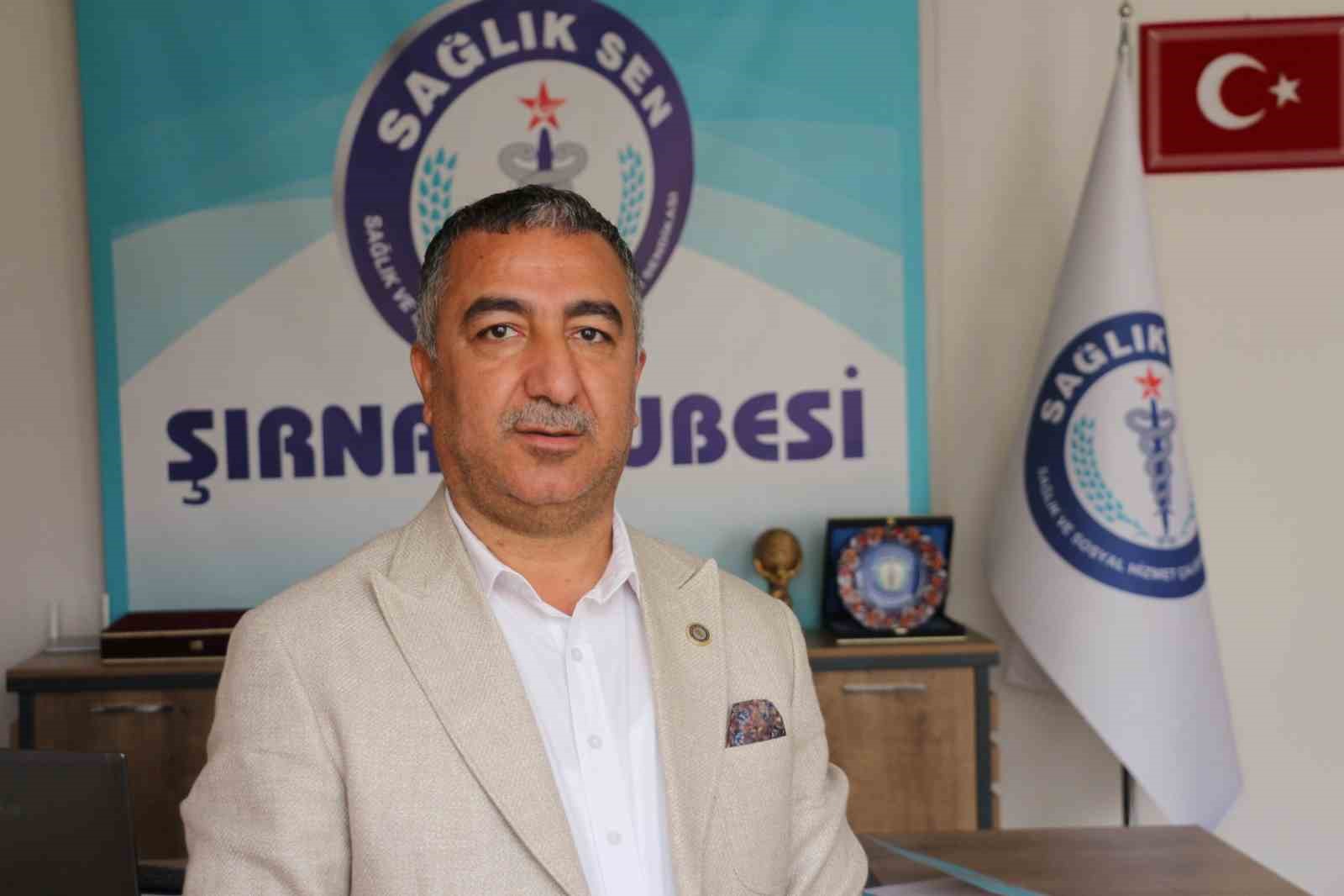 Sağlık-Sen Şube Başkanı Anmal: "Sağlık hizmeti aksamamalı, sendikal baskılara son verilmeli"