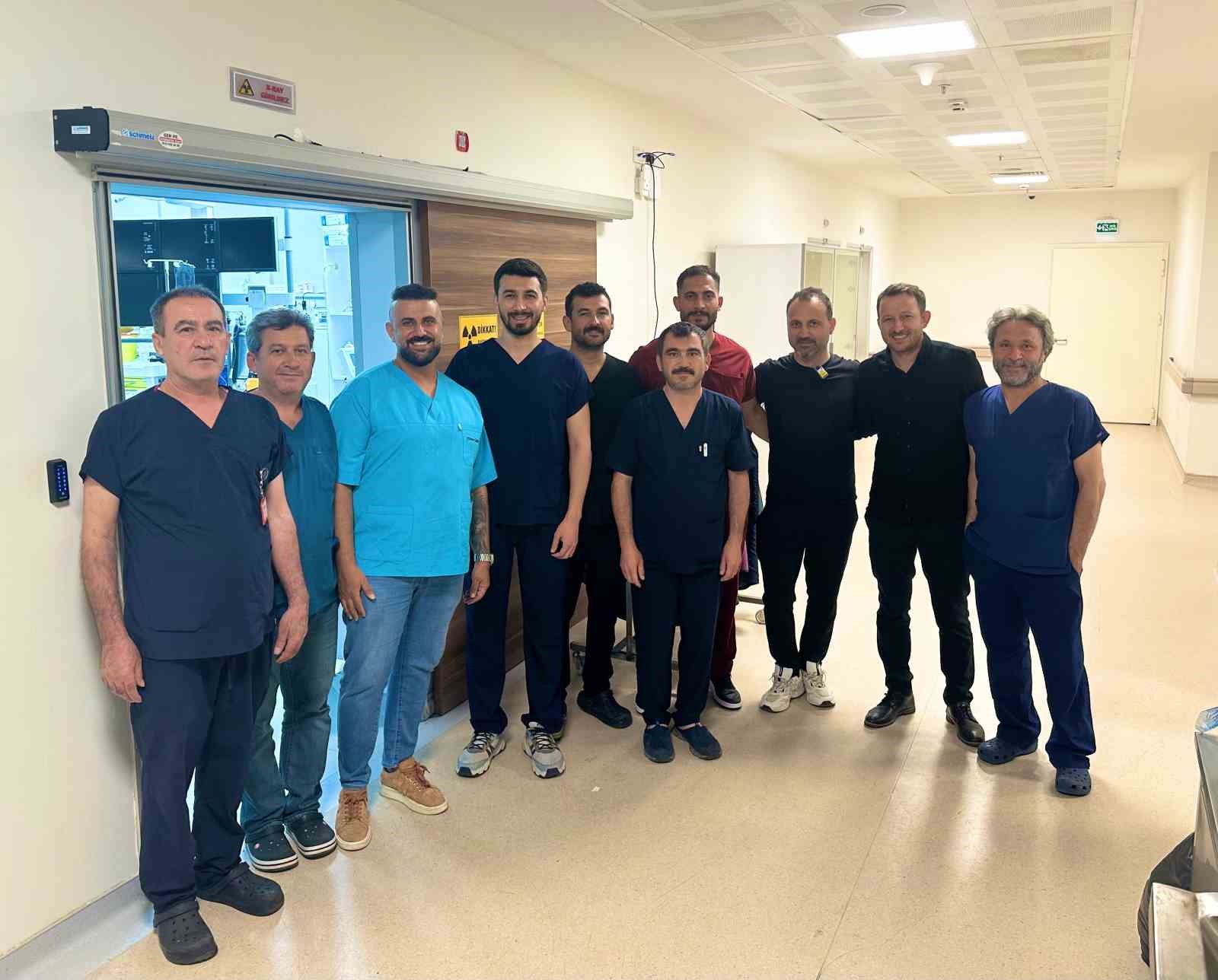 Tarsus’ta ilk defa bir hastaya kalıcı kalp pili takıldı