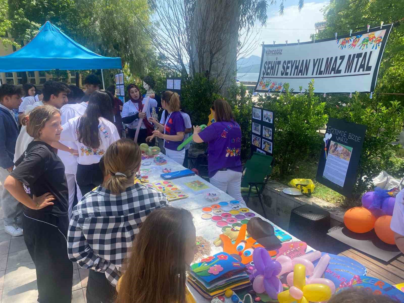 K&ouml;yceğiz&rsquo;de d&uuml;zenlenen Mesleki Eğitim Fuarı ilgi g&ouml;rd&uuml;
