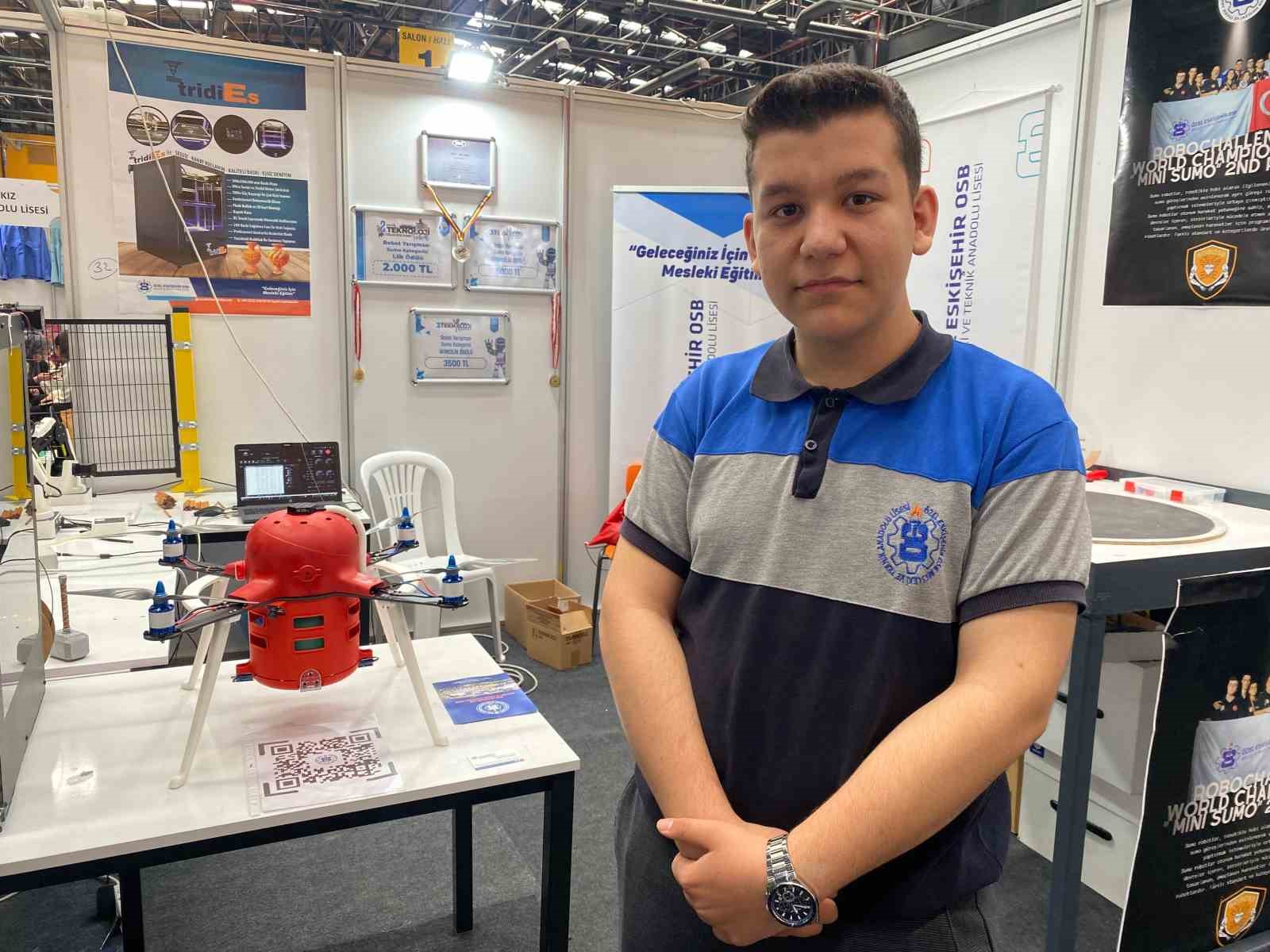 Liseli öğrencilerin ilginç projeleri METİF’te sergilendi