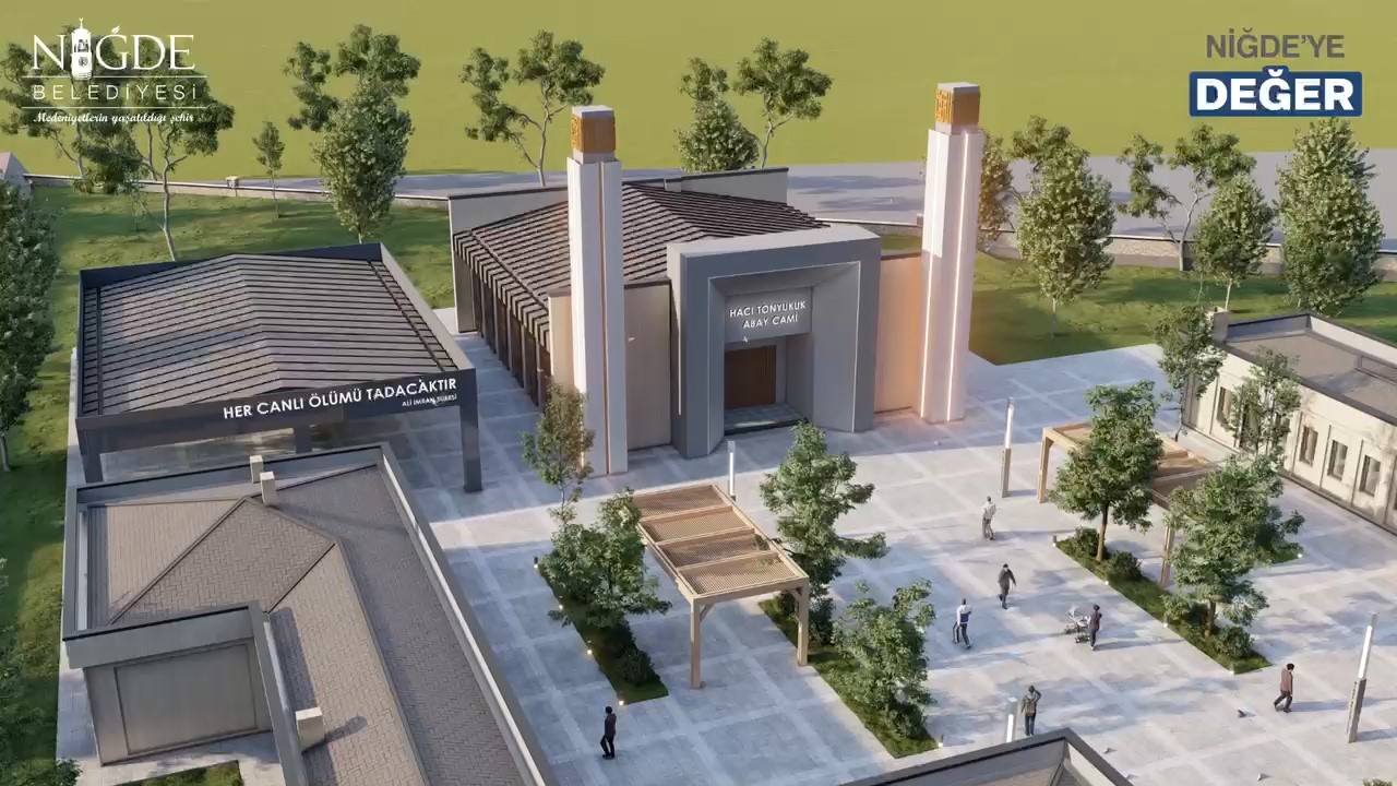 Niğde Belediyesi’nden Hıdırlık Mezarlığı’na yeni taziye evi projesi