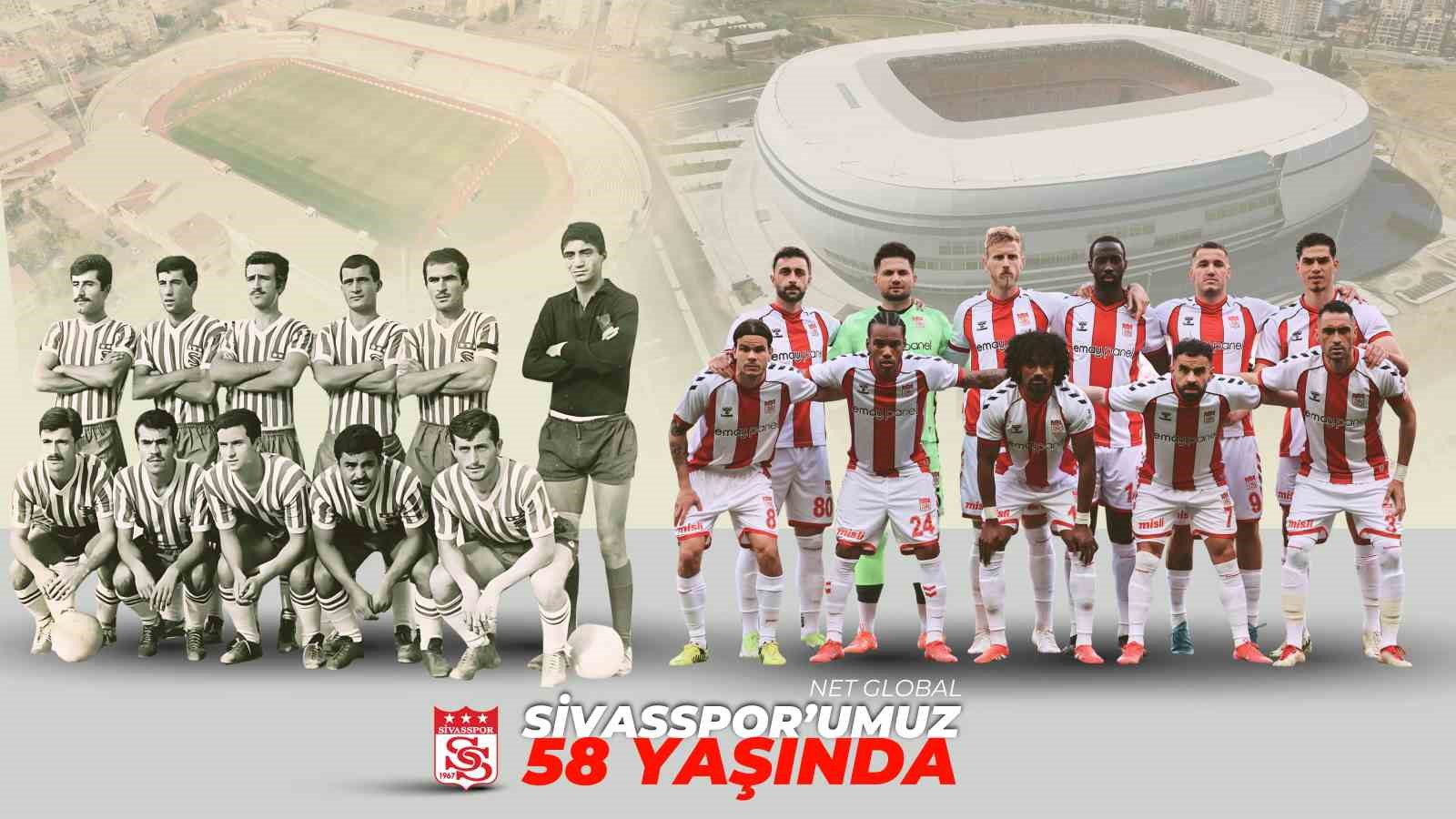 Sivasspor’dan 58. yıl mesajı