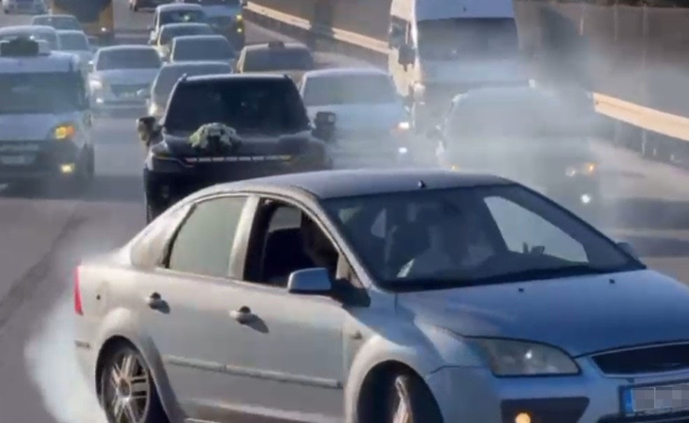 Düğün konvoyunda drift yapan sürücüye 46 bin TL ceza