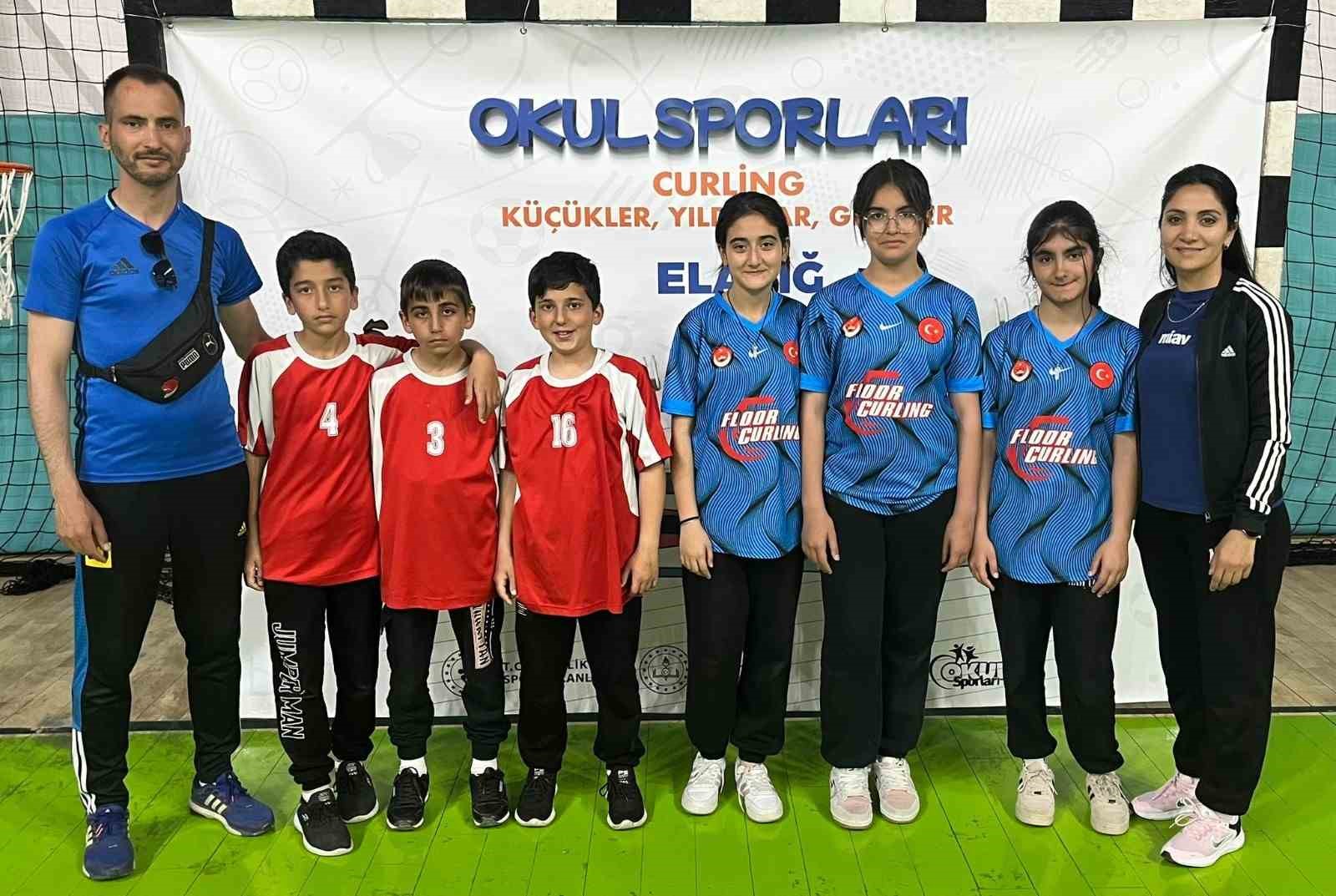 Erzincan’ın Floor Curling takımı Türkiye finallerinde