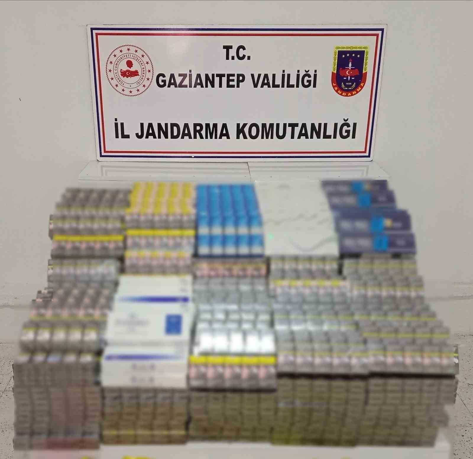 Gaziantep’te 5,4 milyon liralık kaçak ürün ele geçirildi: 23 gözaltı