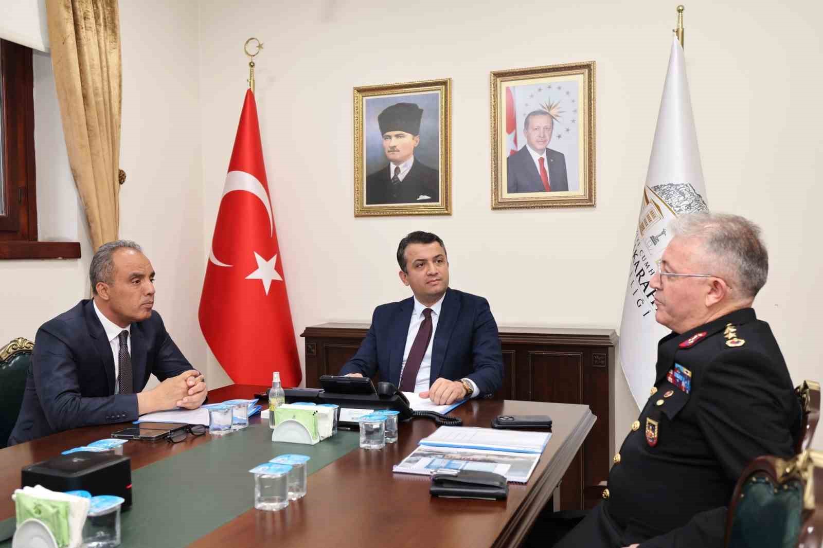 Afyonkarahisar&rsquo;ın asayiş tedbirleri ele alındı
