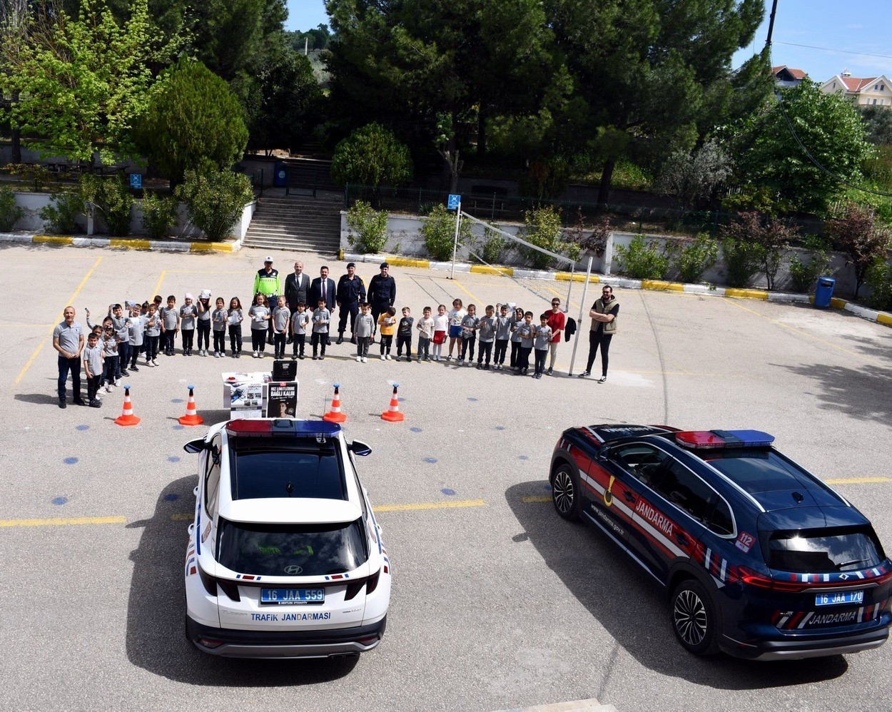 Mudanya Kaymakamı Terzi’den Hasköylü miniklere trafik bilinci