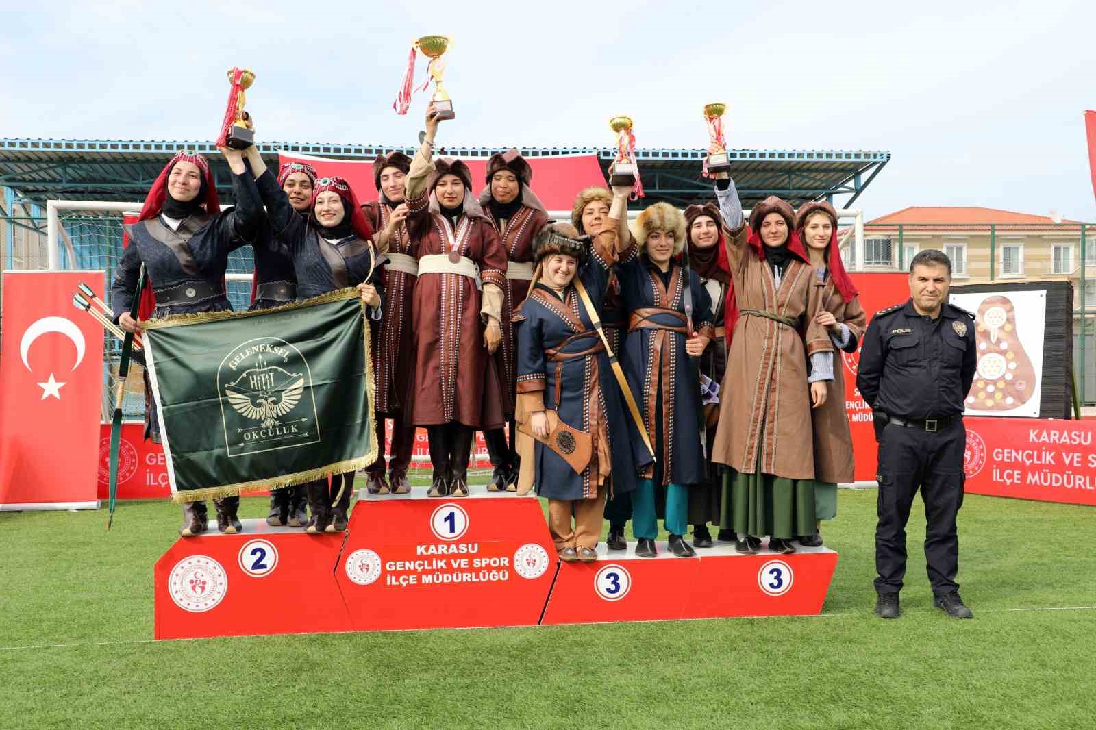 Geleneksel Türk Okçuluğu Şampiyonası’nda ödüller sahiplerini buldu