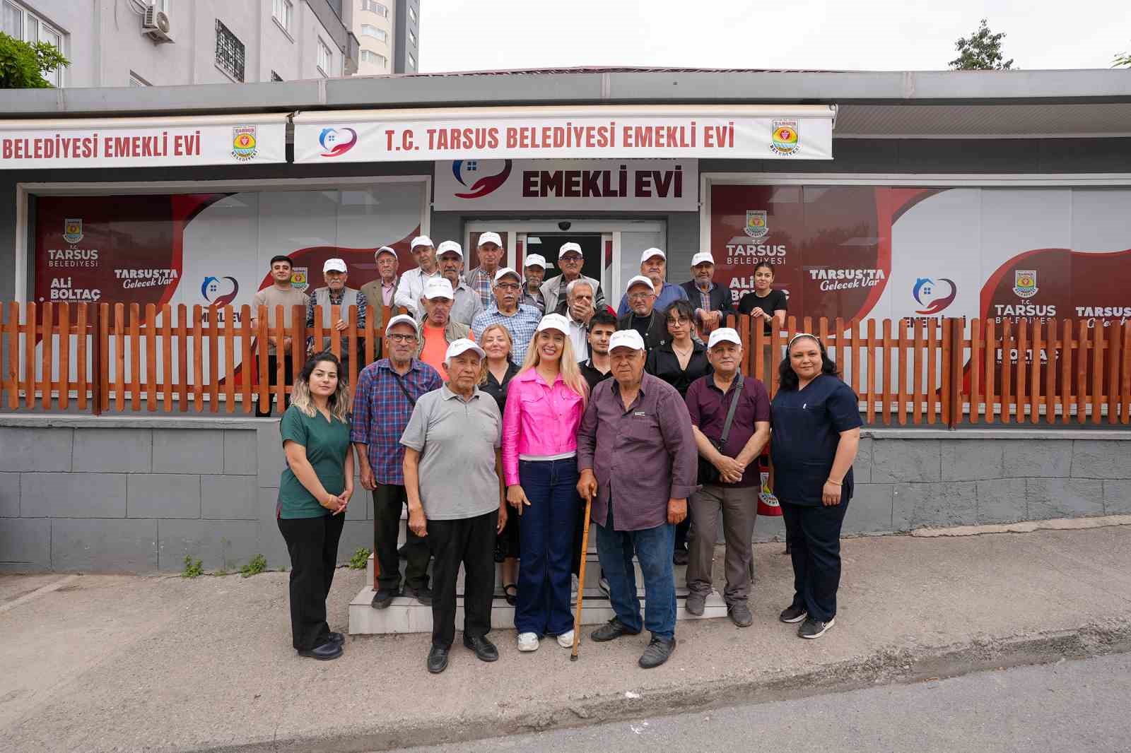 Tarsus Emekli Evi, emeklilerin buluşma noktası oldu
