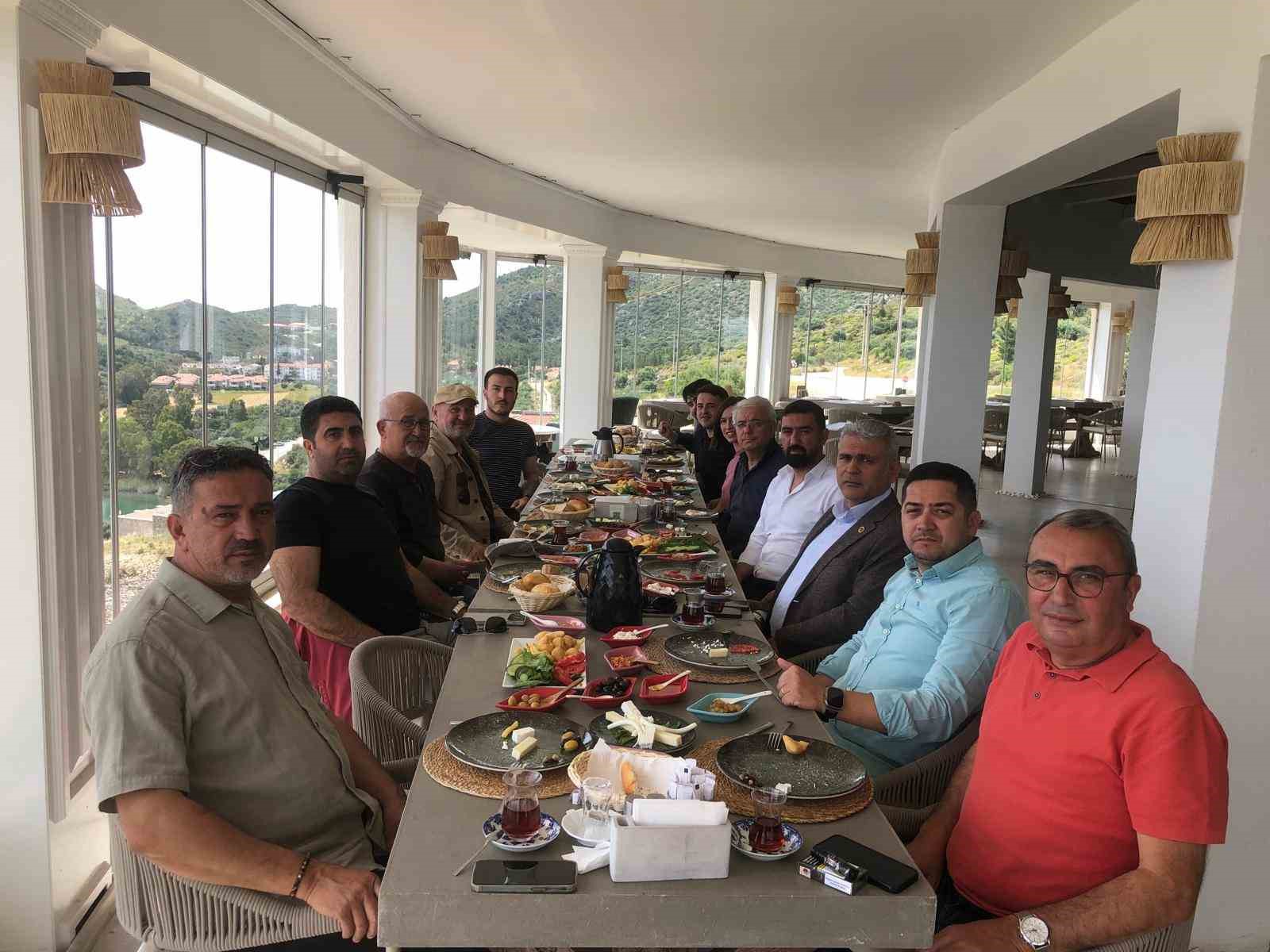 MHP Dat&ccedil;a, basın mensupları ile kahvaltıda buluştu
