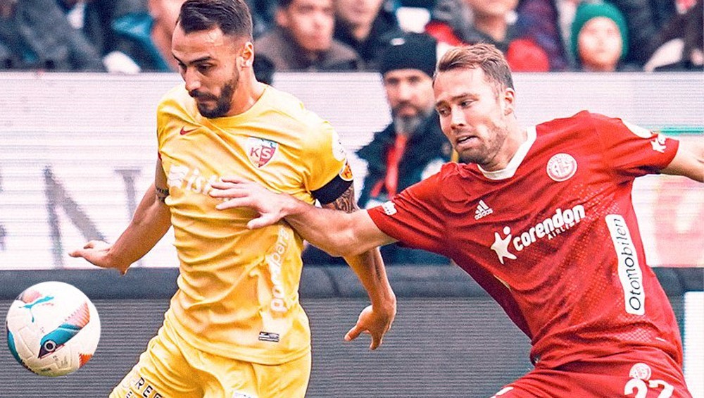 Kayserispor 3 puana garantiliyor