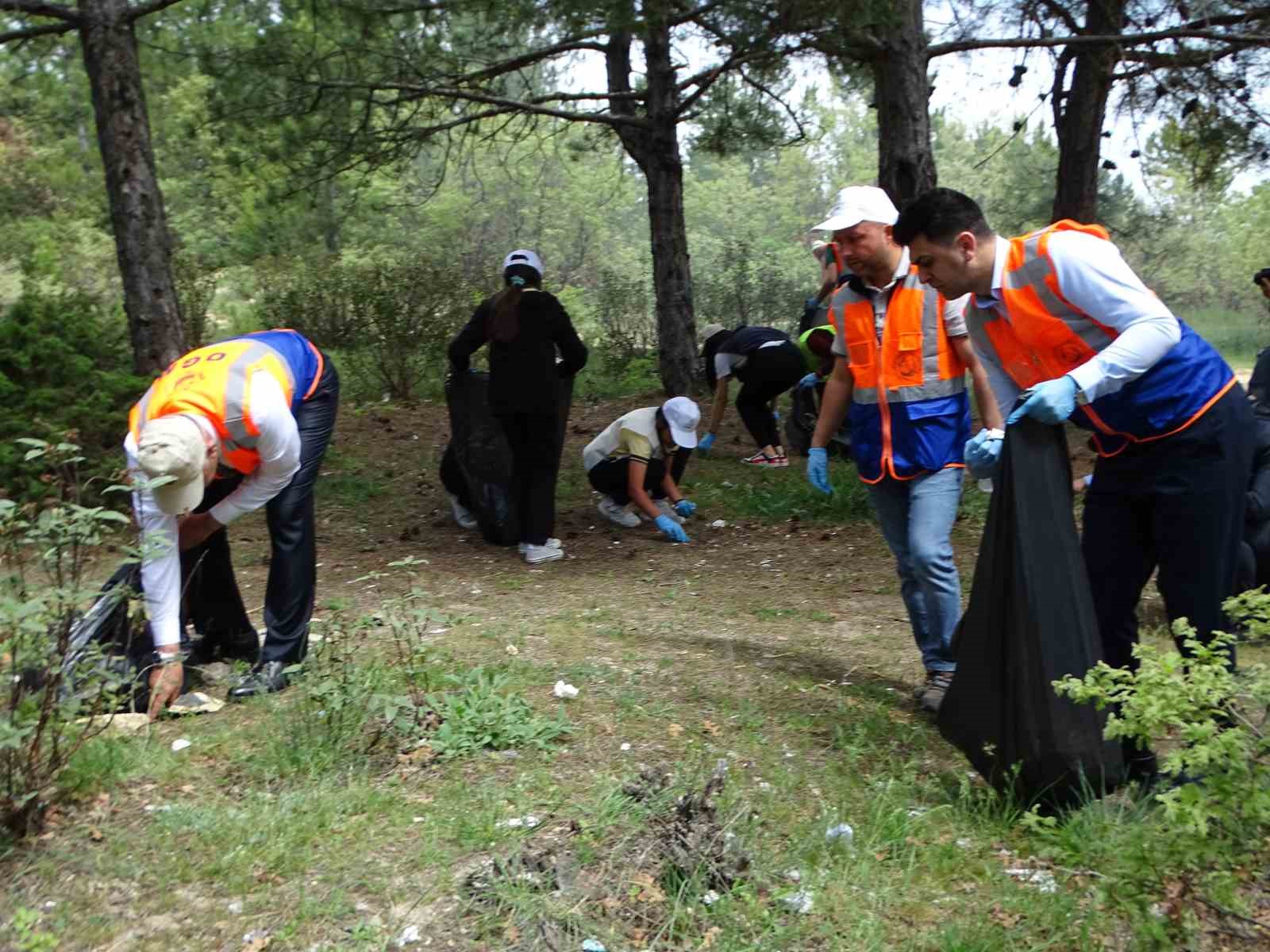 Hisarcık’ta orman yangınlarına karşı "Orman Benim" kampanyası
