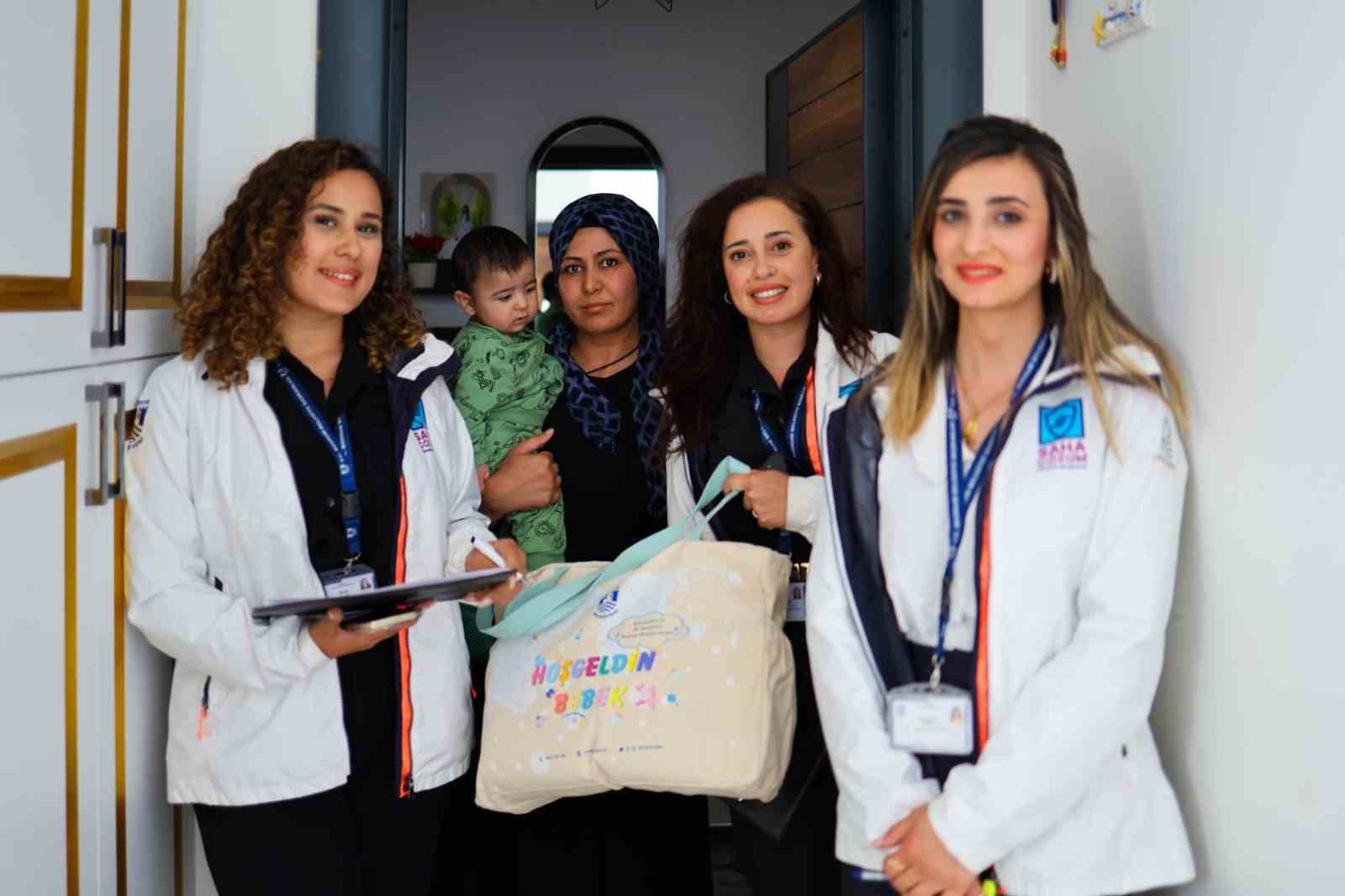 Bodrum&rsquo;da &rsquo;Hoş Geldin Bebek&rsquo; projesi devam ediyor
