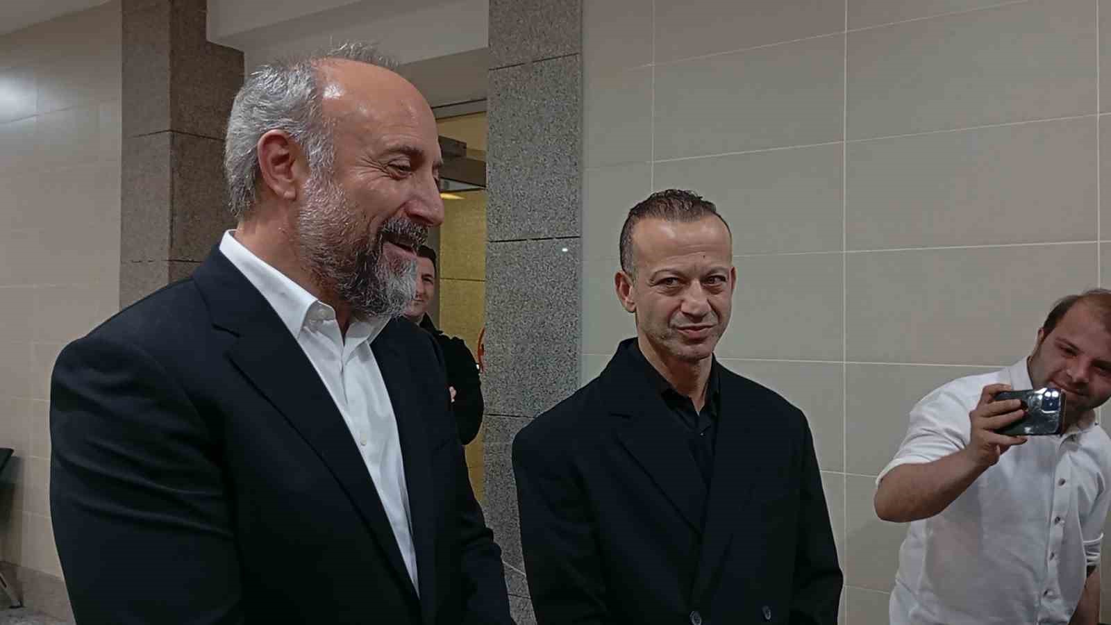 Halit Ergenç ve Rıza Kocaoğlu ’yalan tanıklık’ iddiasıyla hakim karşısında
