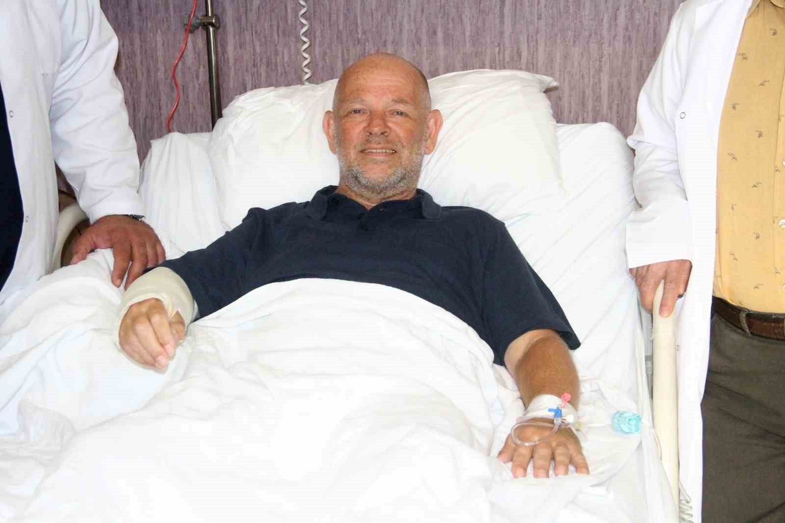 Yabancı turist Esnaf Hastanesi’nde sağlığına kavuştu