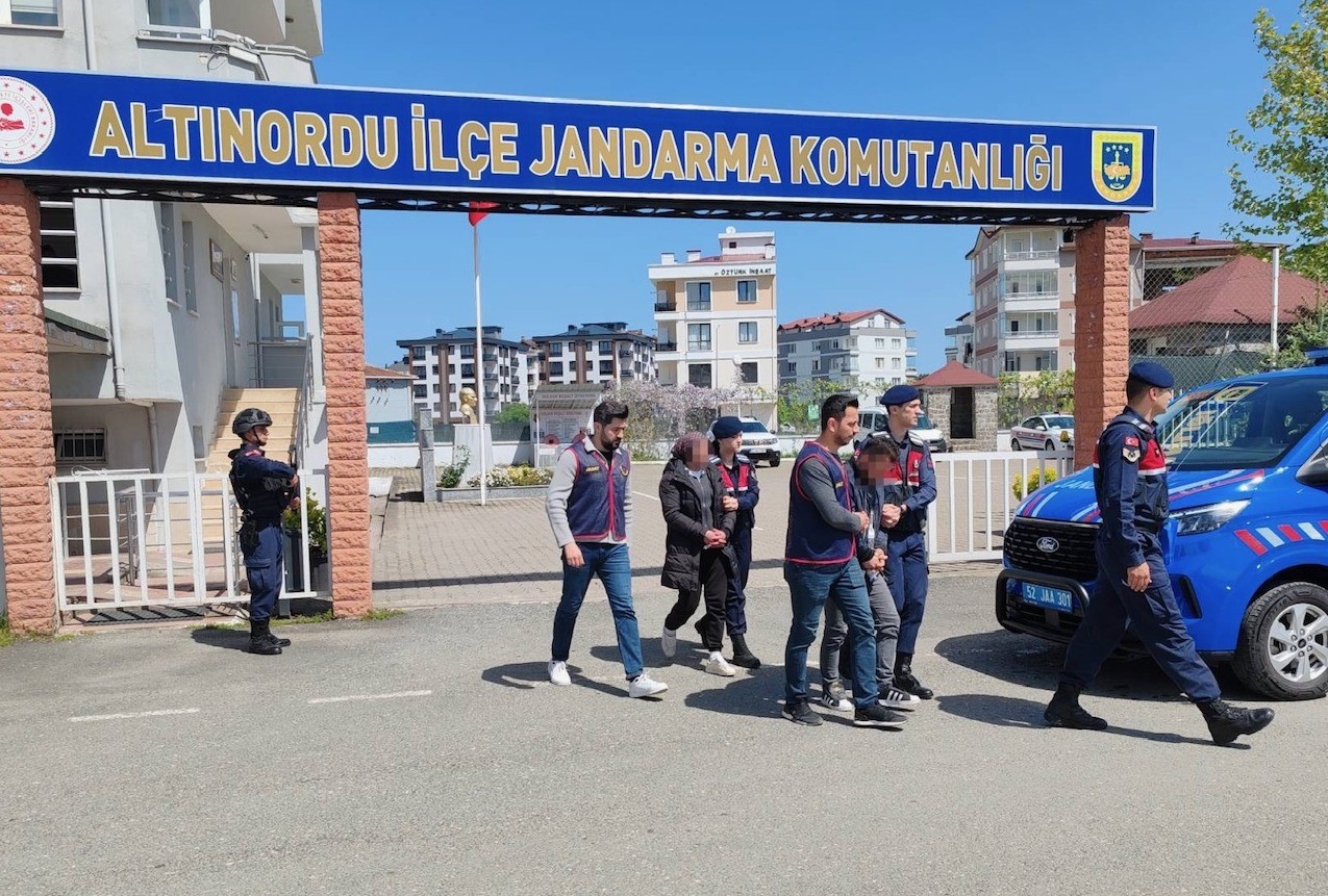 Ordu’da uyuşturucu operasyonunda 2 tutuklama