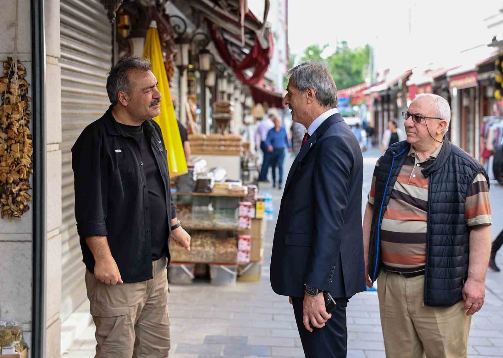 Başkan Alemdar: "Tarihi &ccedil;arşının kalan kısımları da restore edilecek"
