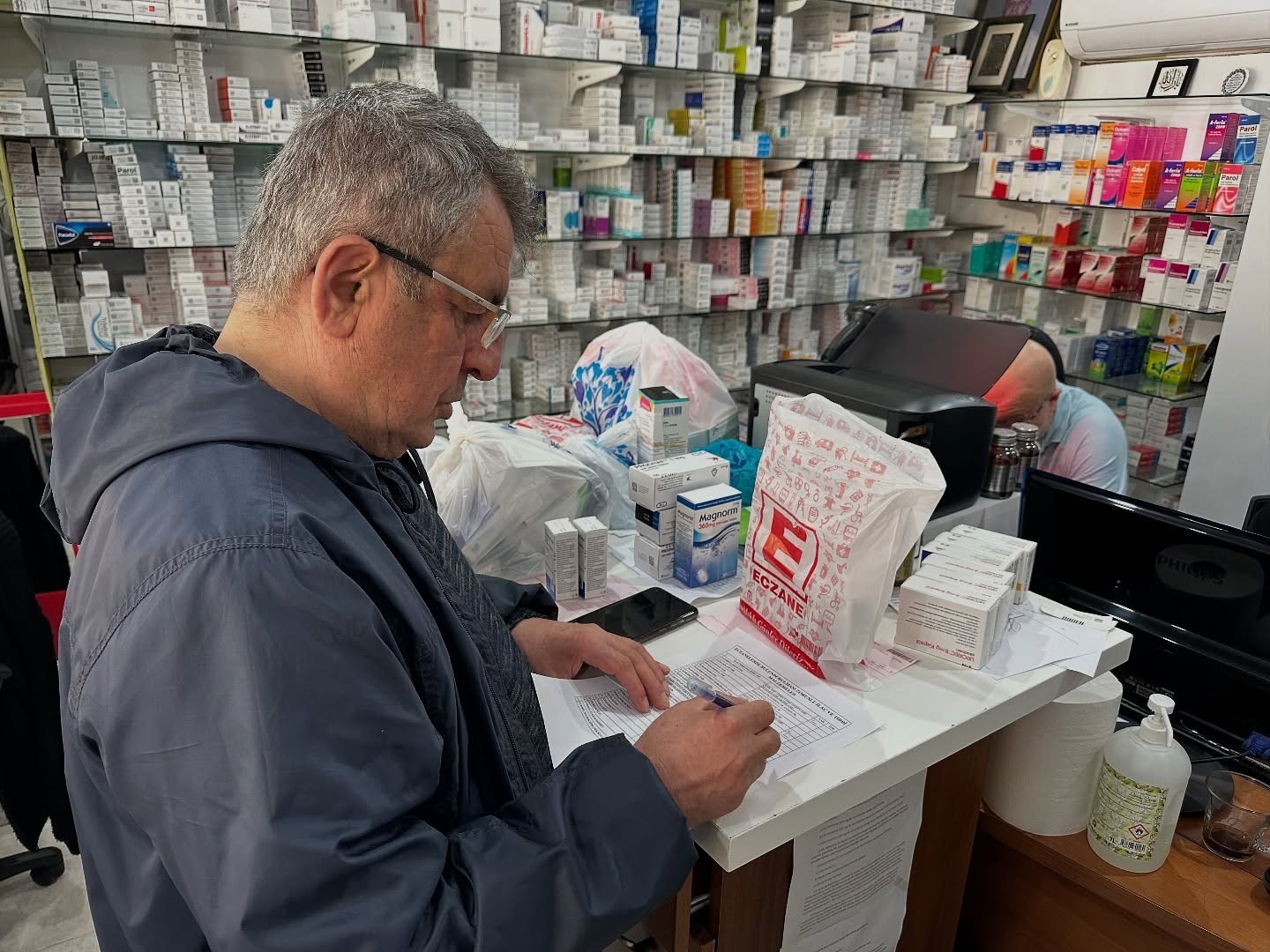 Sinop&rsquo;ta eczane denetimi
