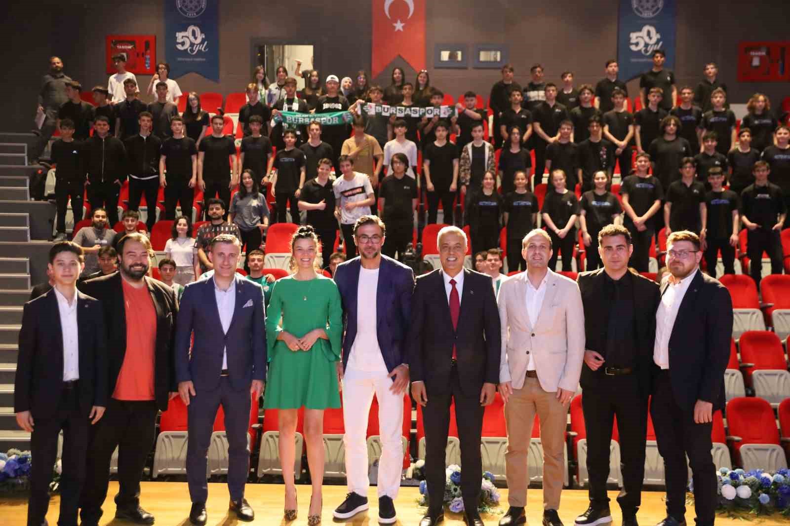 Ömer Erdoğan, Bursa Uluslararası Spor Festivali’nin konuğu oldu
